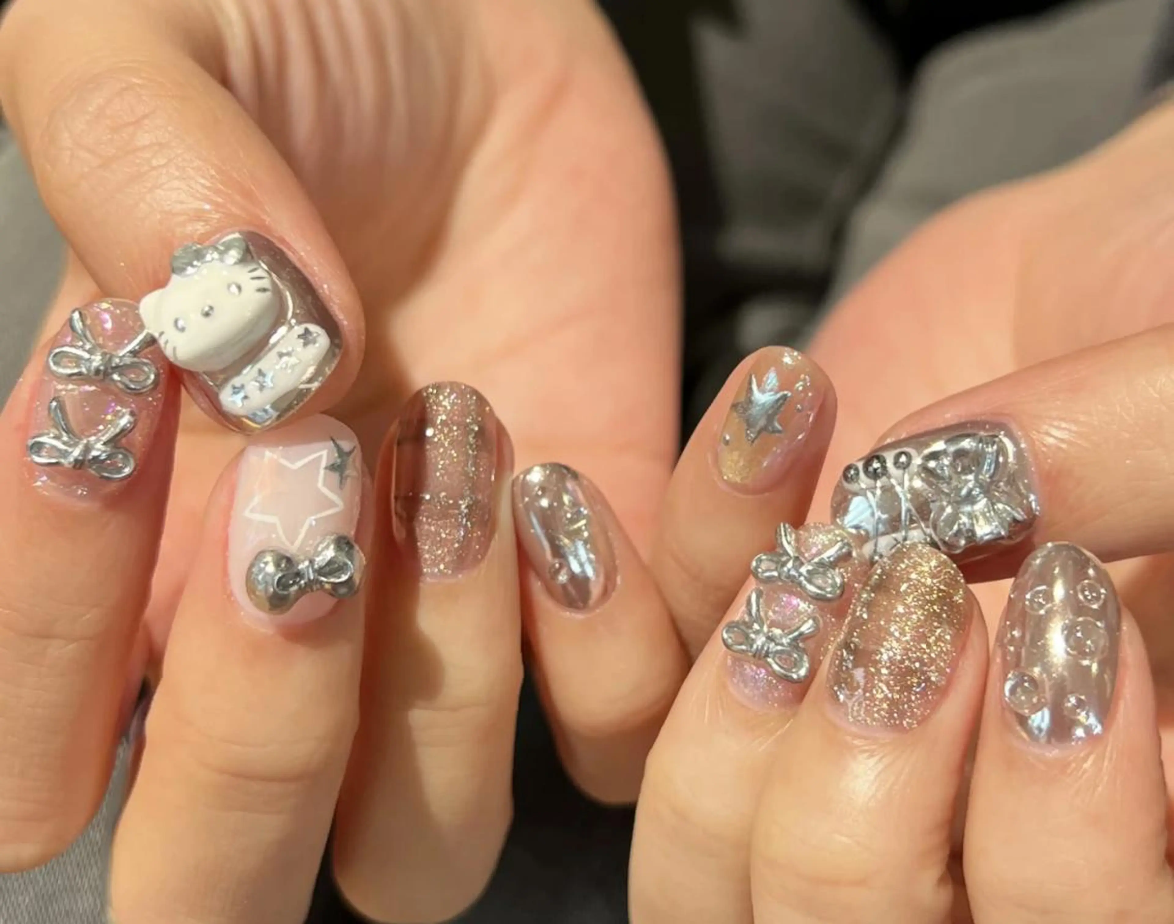 ネイル ハンドネイル ハンドケア 🍑 momo_nailのネイルデザイン