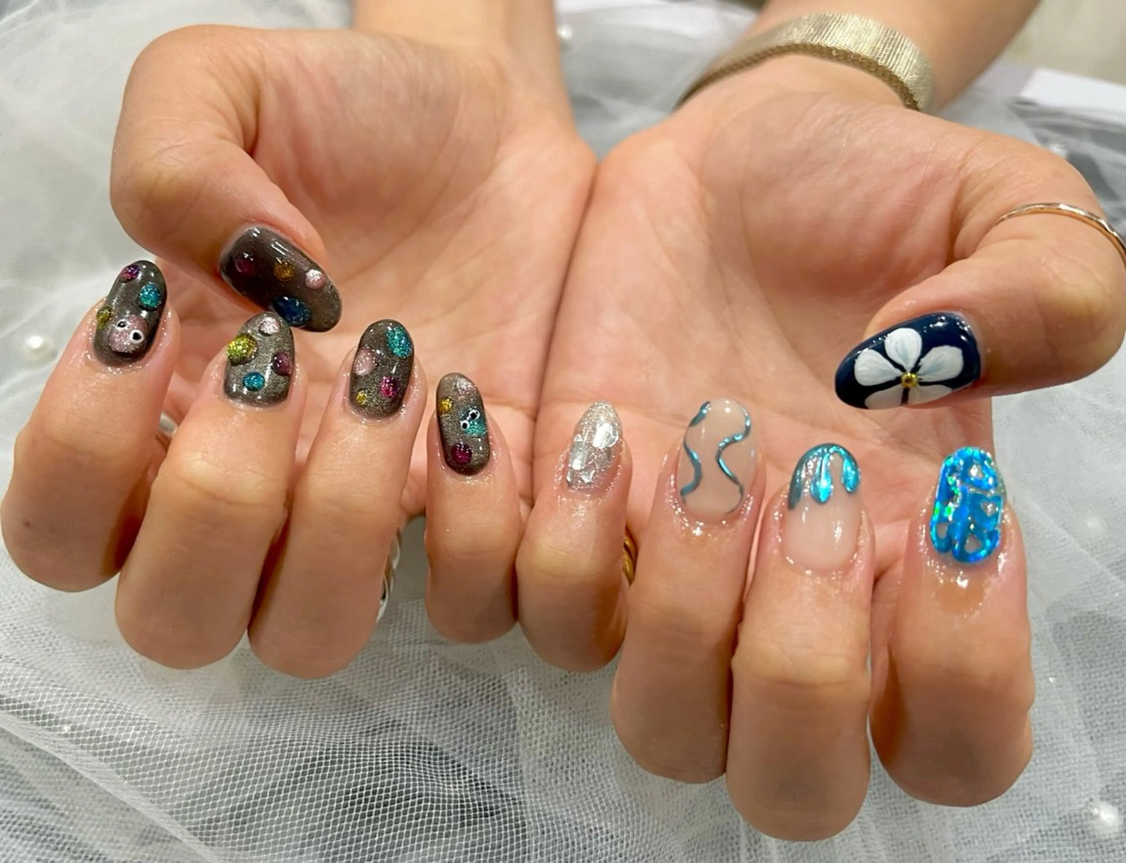 ネイル ハンドネイル Nail salon Cielel⟡Ayaのネイルデザイン