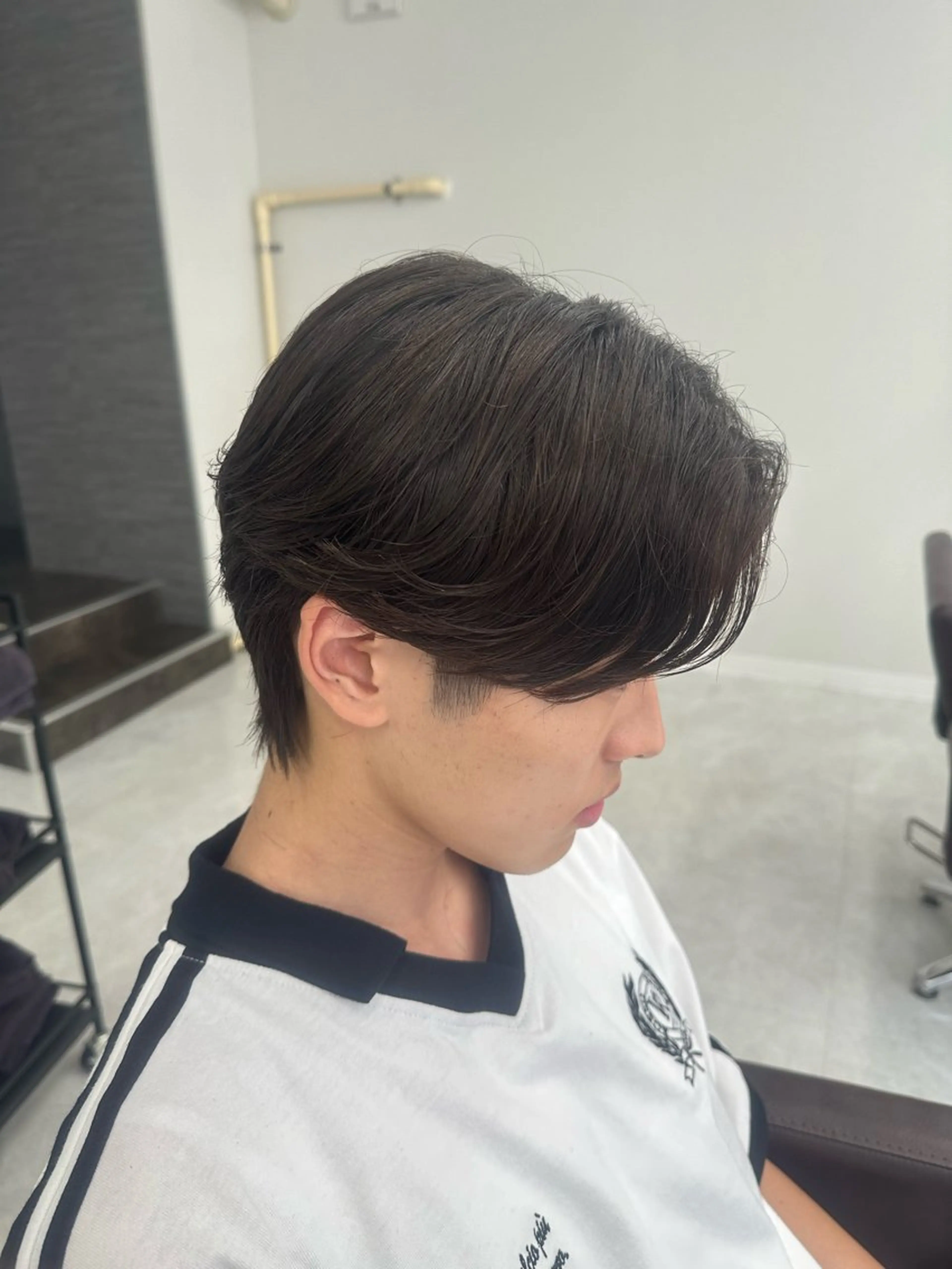 パーマ メンズ ニュアンス/フェザー /ウルフ/伶馬のヘアスタイル