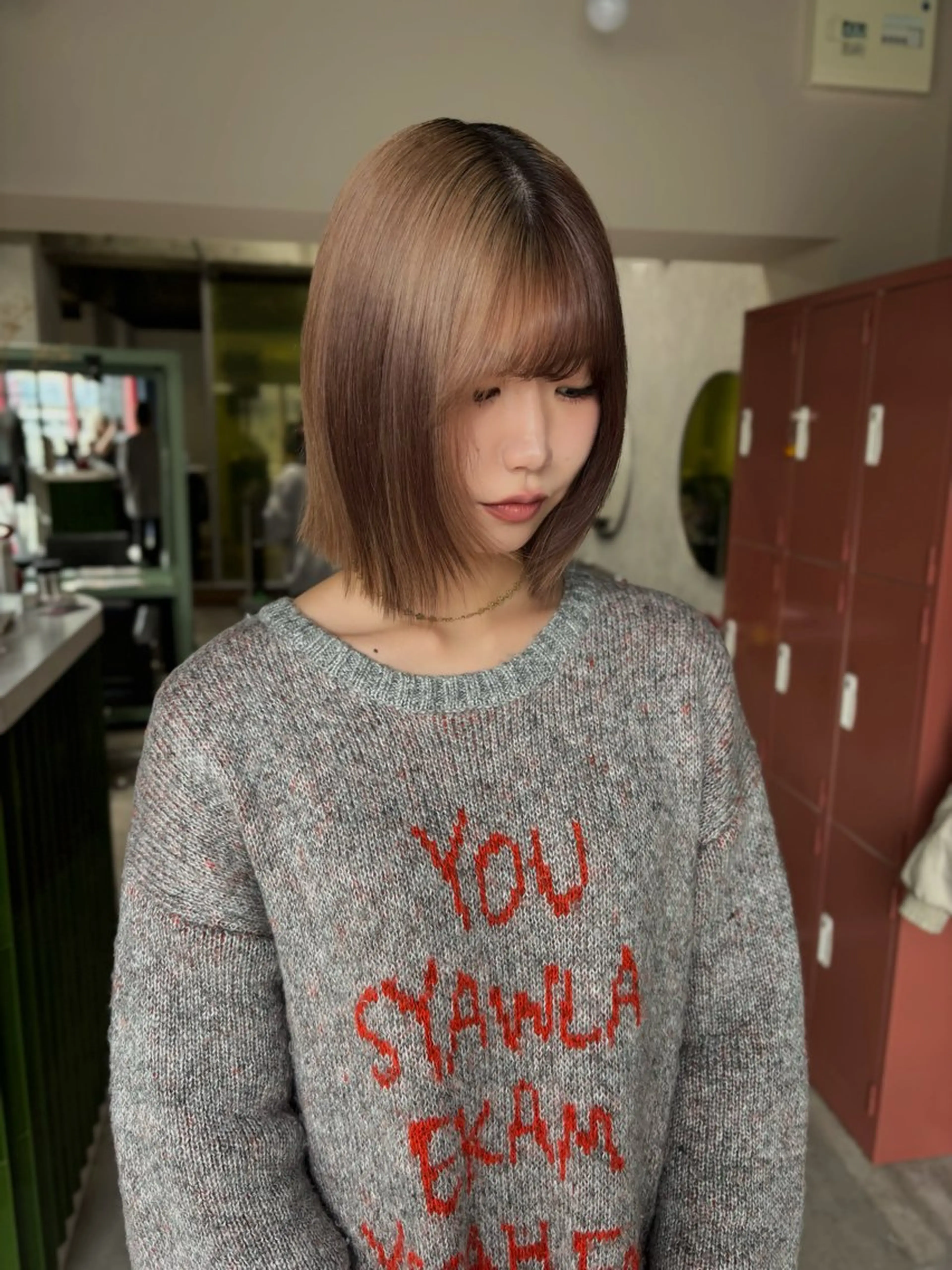 ショート カラー ヘアカラー 🧡梅田ハイトーン カラー🧡runaのヘアスタイル