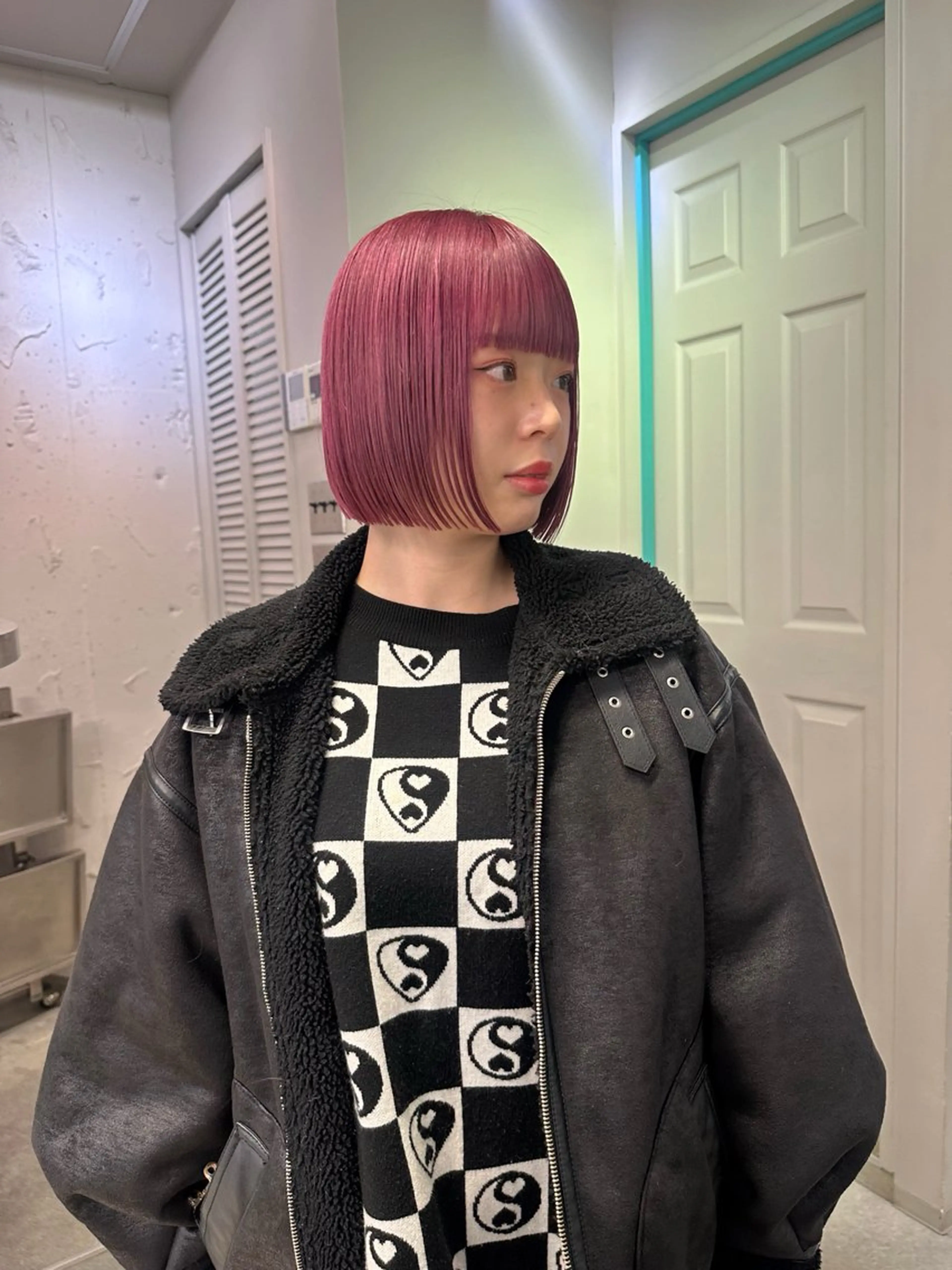 ショート ハッシュカット🎀 レイヤーカットのヘアスタイル