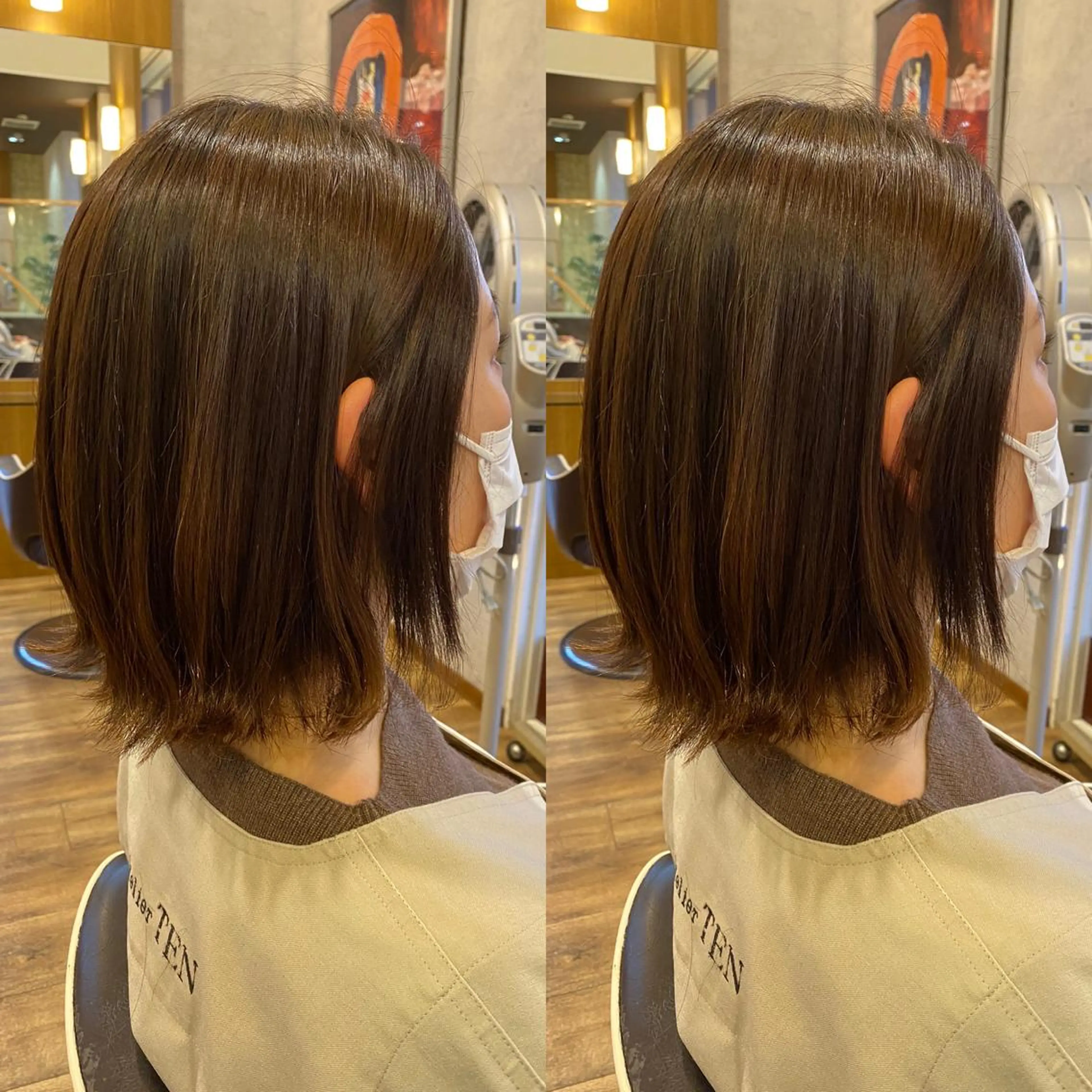 ミディアム カラー 🐸鈴木 綾乃🐸のヘアスタイル