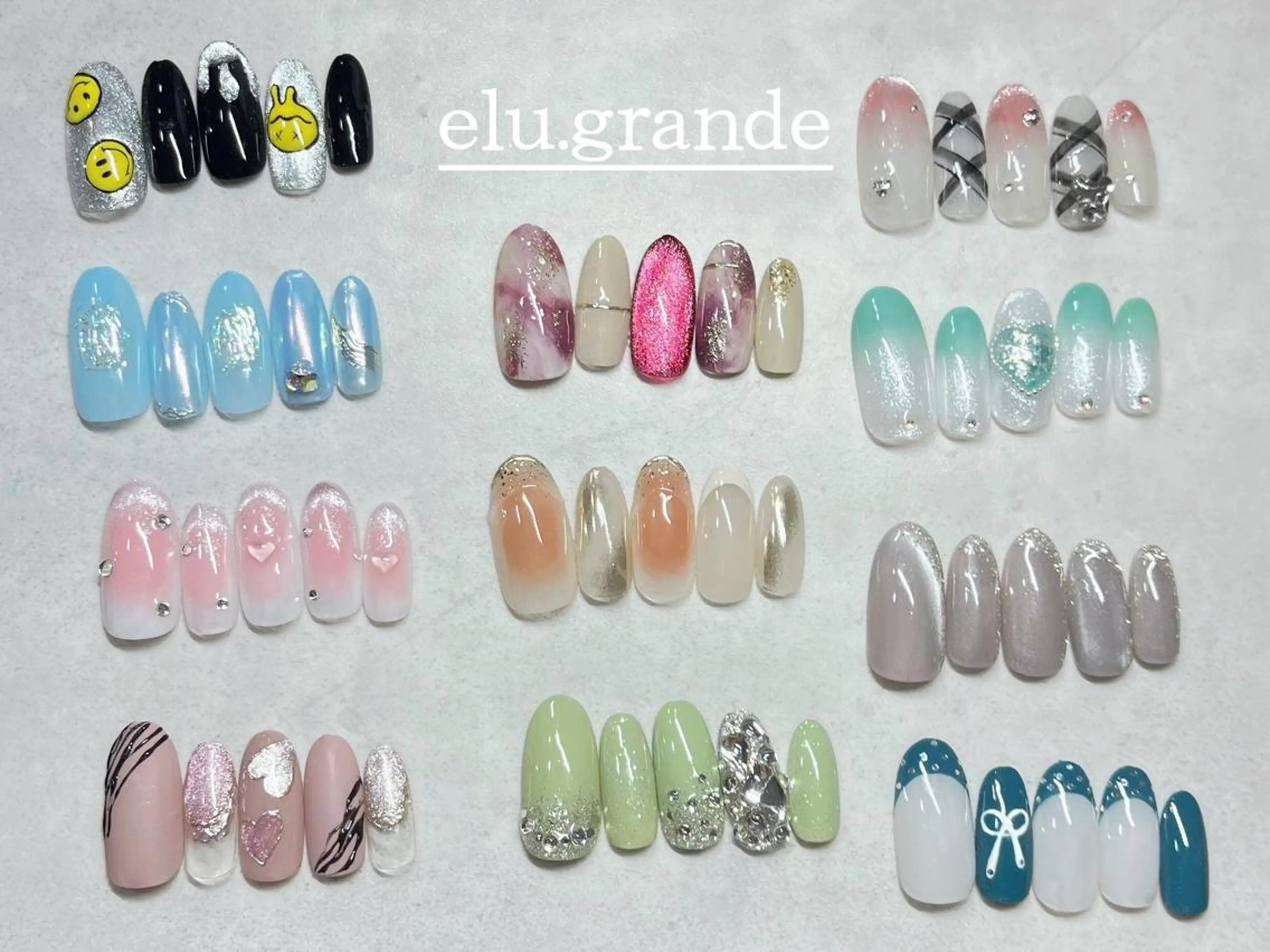 ネイル ハンドネイル elu船橋店 KAORIのネイルデザイン