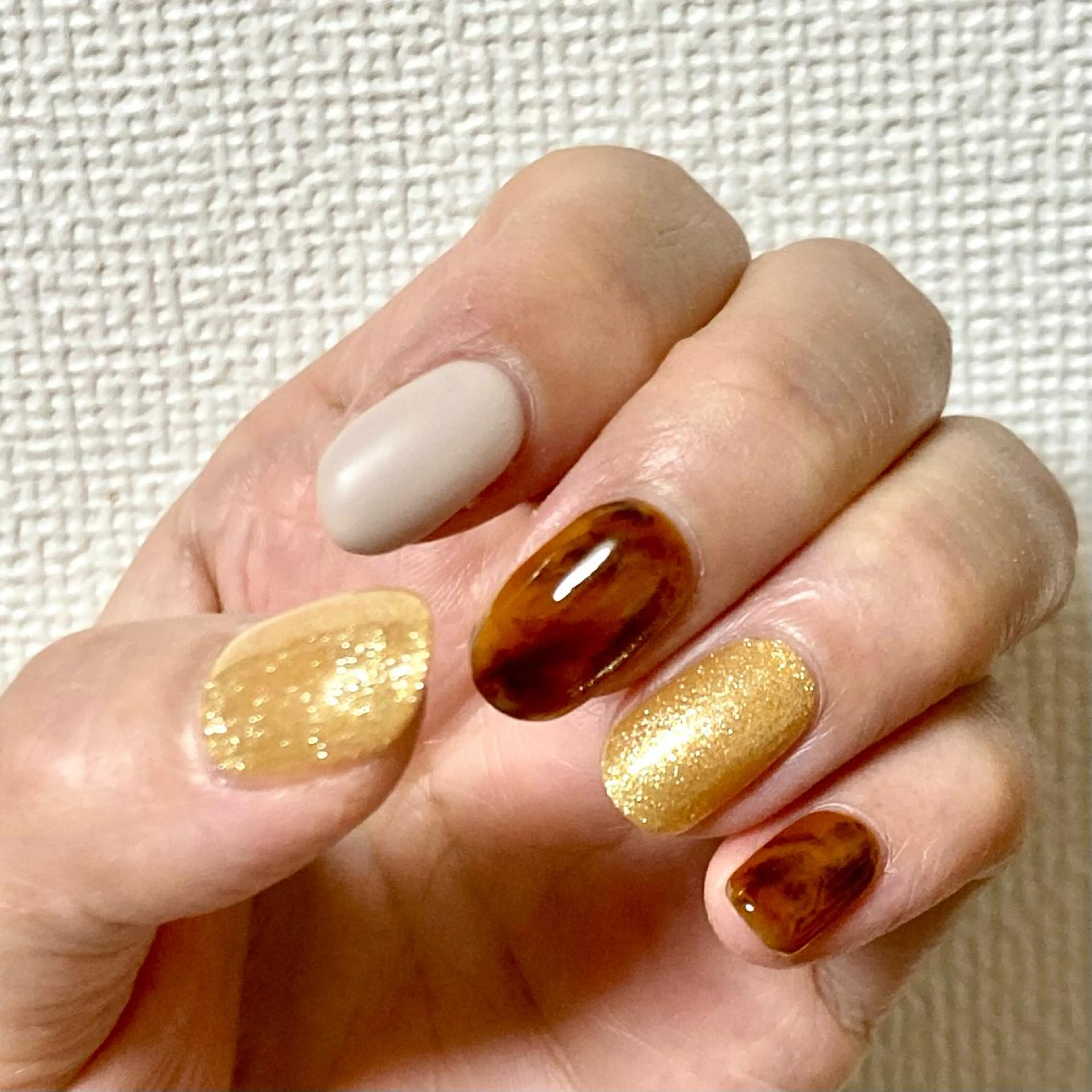 ネイル べっ甲ネイル Kae Nailのネイルデザイン