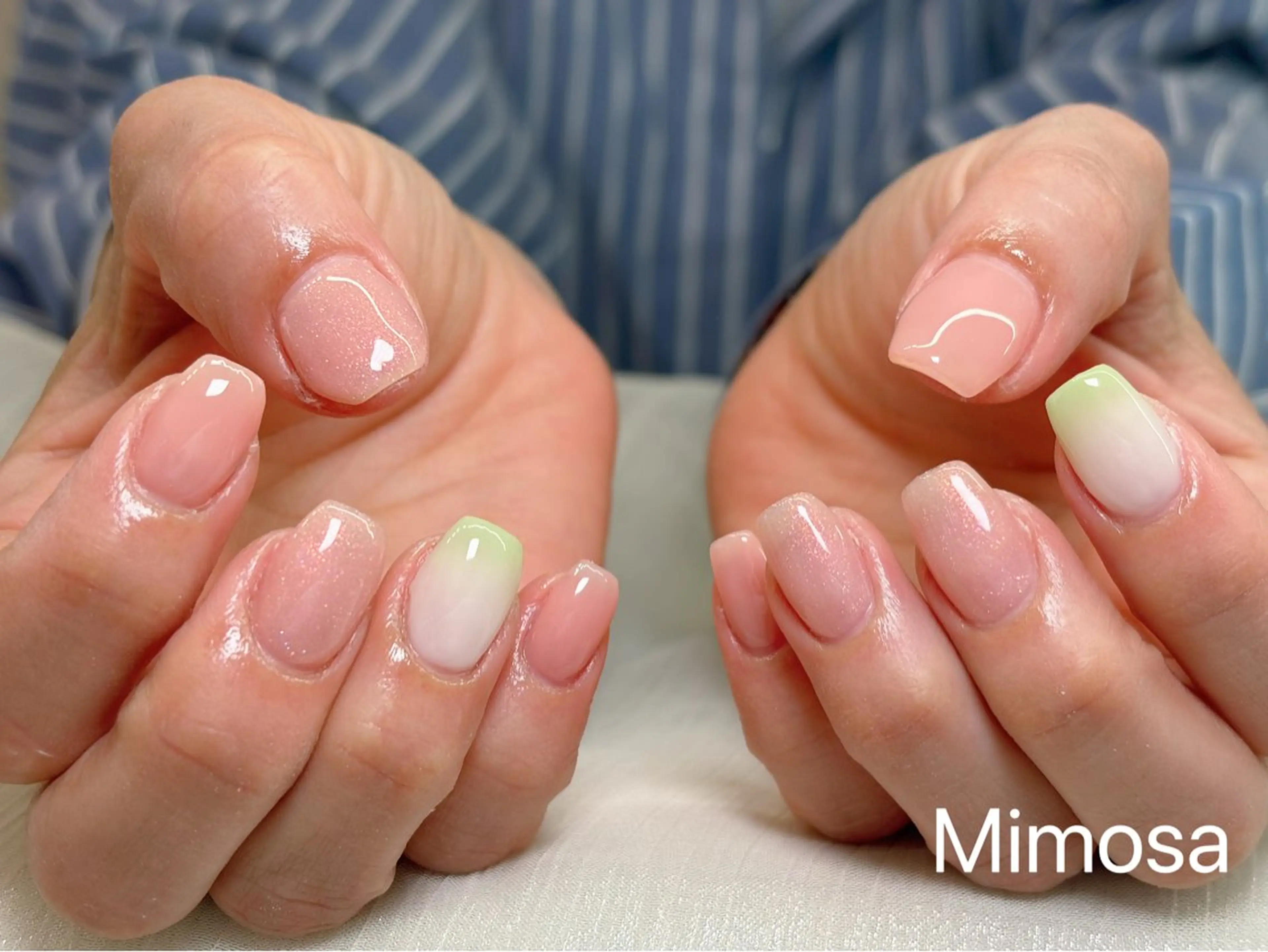 ネイル ハンドネイル 🫧Mimosa 吉祥寺のネイルデザイン