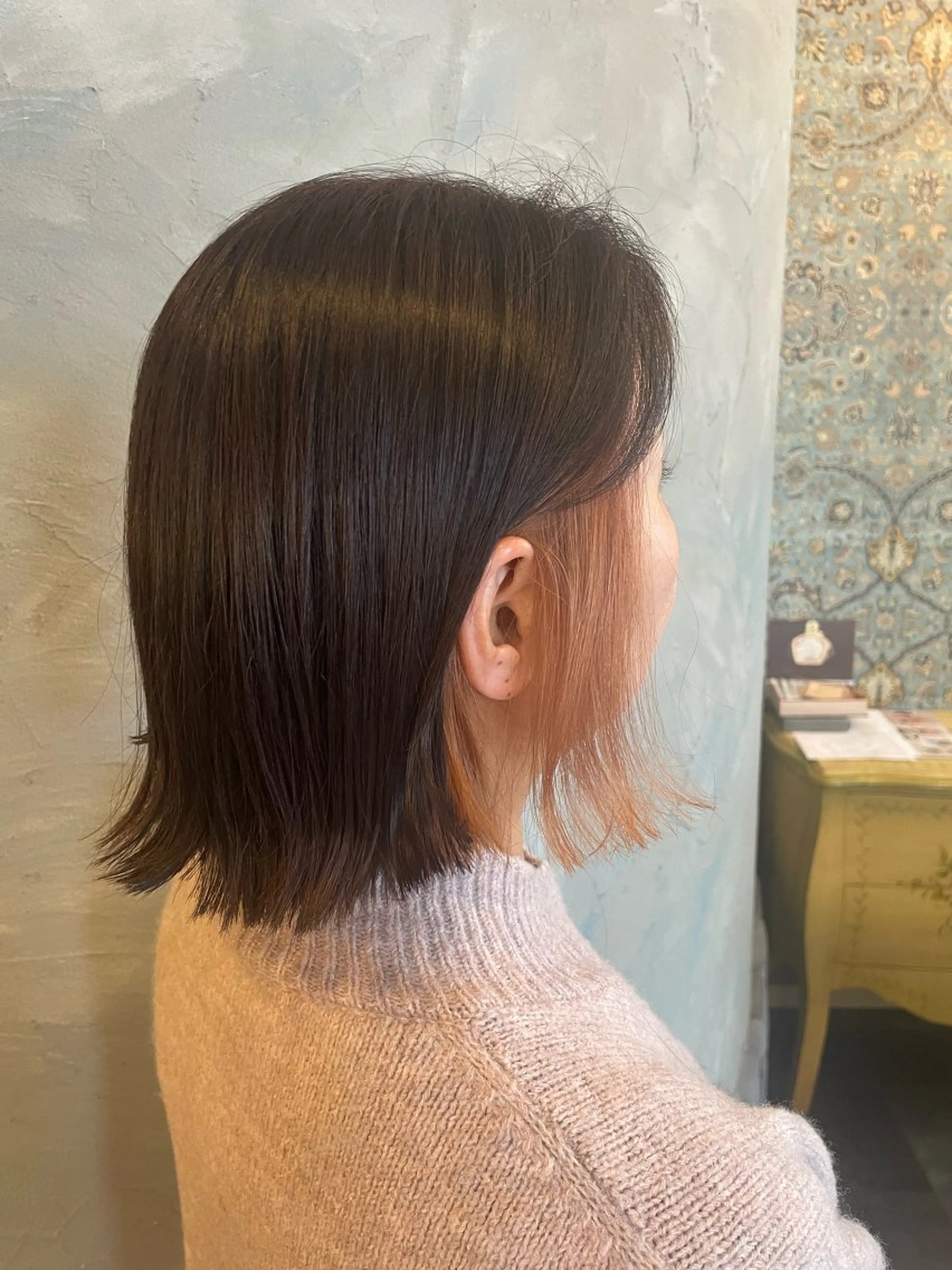 ミディアム hair make echo滿木あい花のヘアスタイル