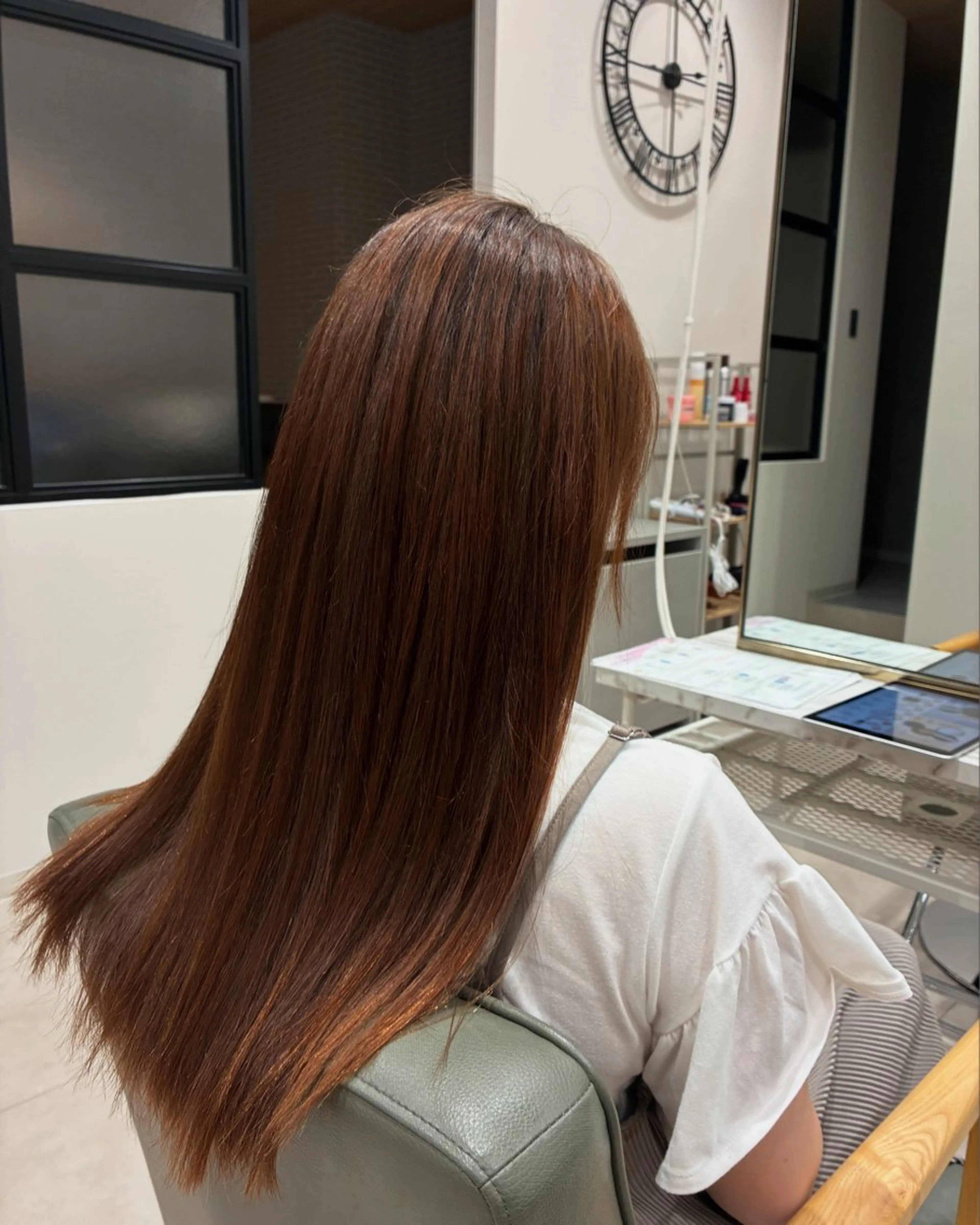 カラー カット ヘアカラー トリートメント Lapel green所属・カラーモデル Takahataのヘアスタイル