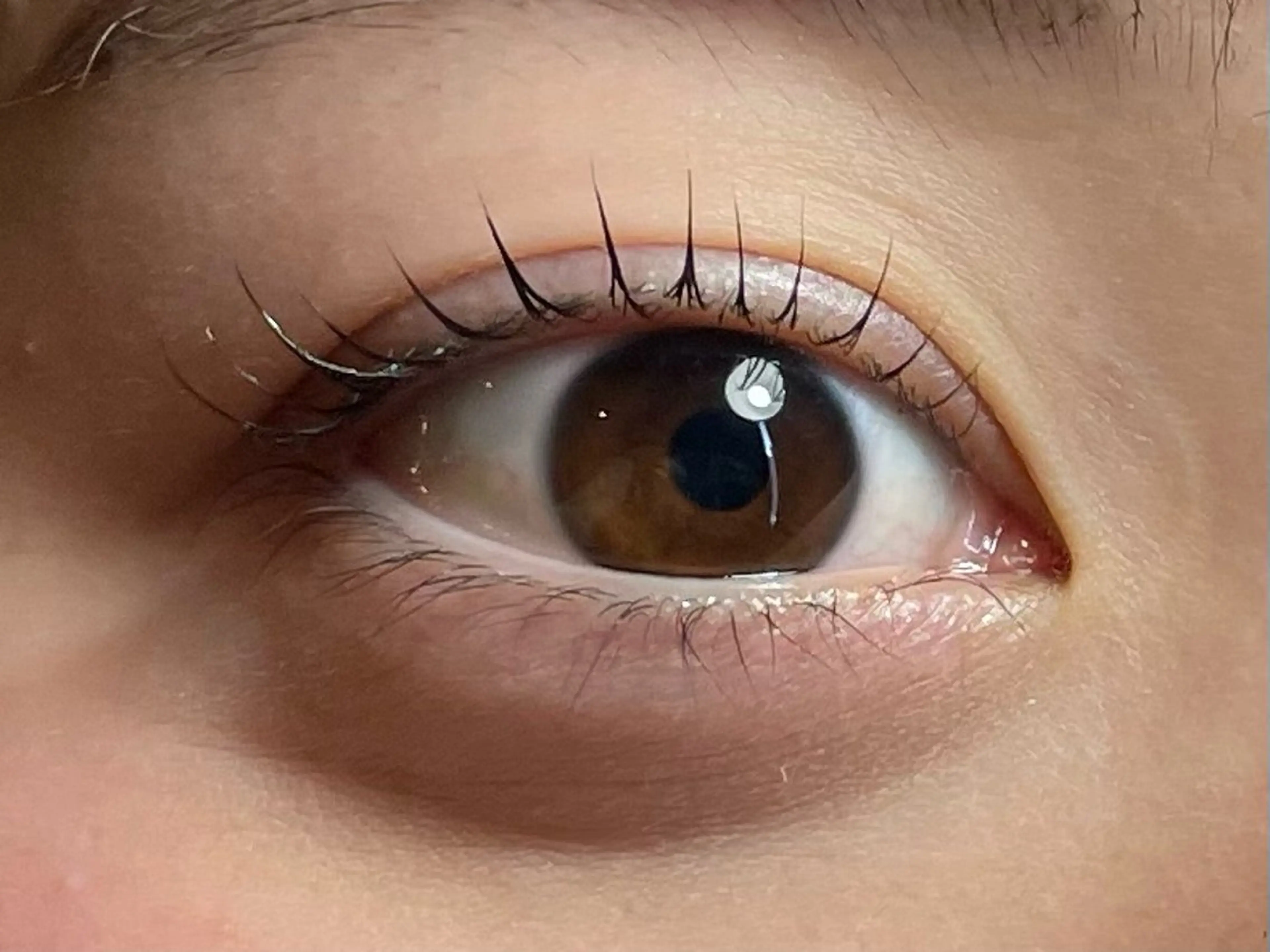 平日限定☘️まつげパーマ3500✨️パーマでもしっかり上がります！！ぜひお試しください✨の写真