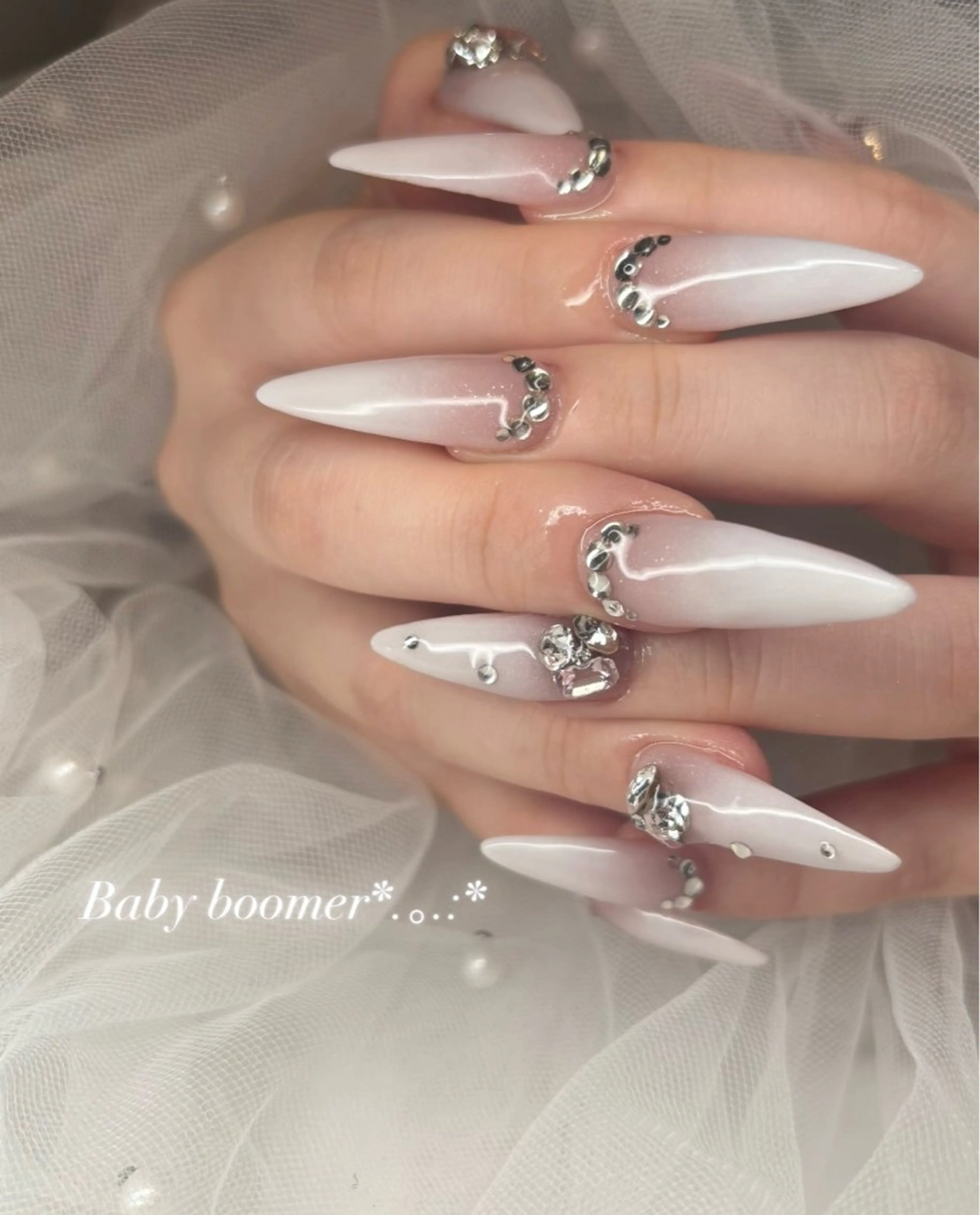 ネイル ハンドネイル Primavera 新横浜🤍美フォルムのネイルデザイン