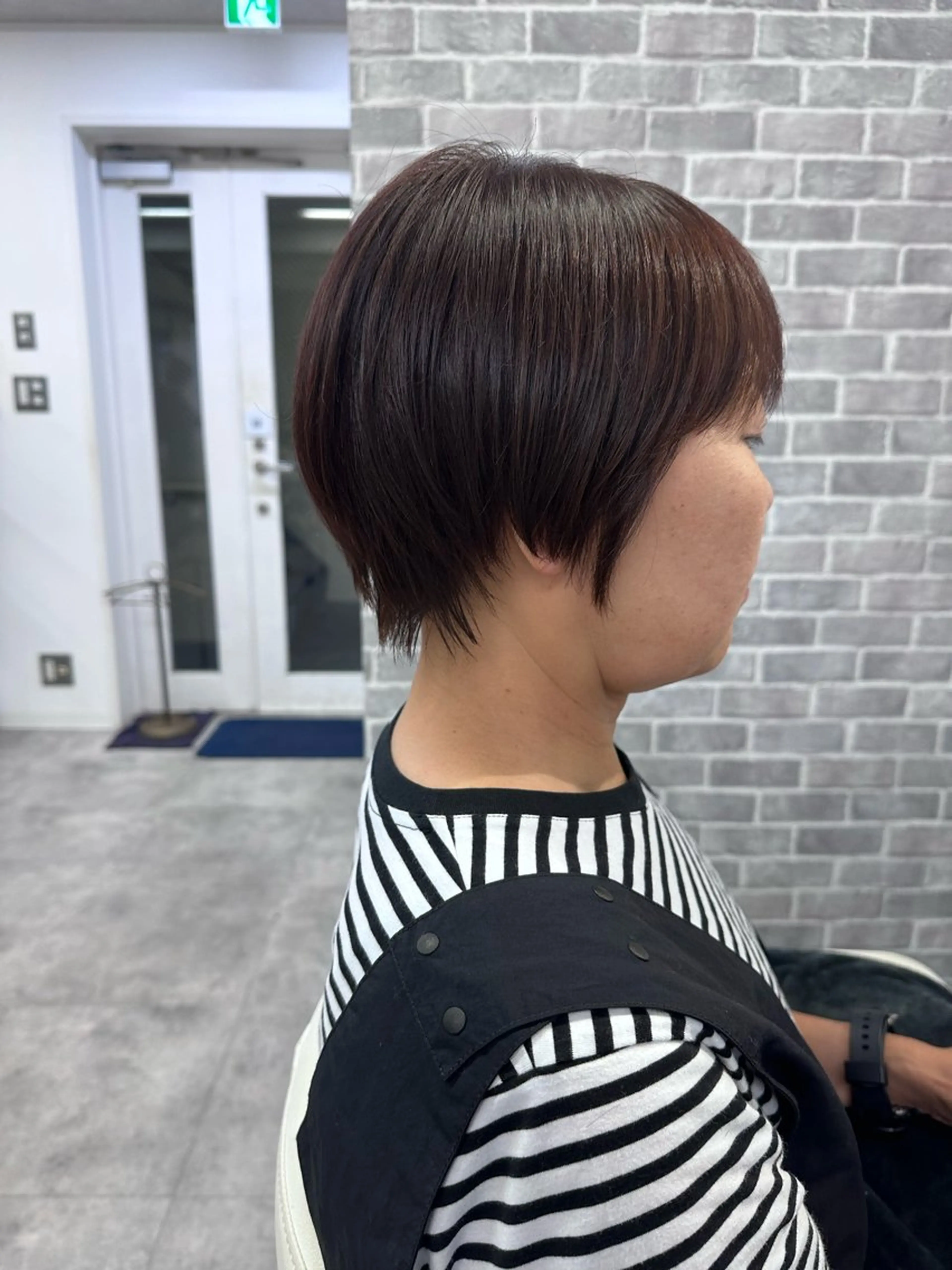 ショート ショートヘア カット トリートメント Noyヨシモト ヒロトのヘアスタイル