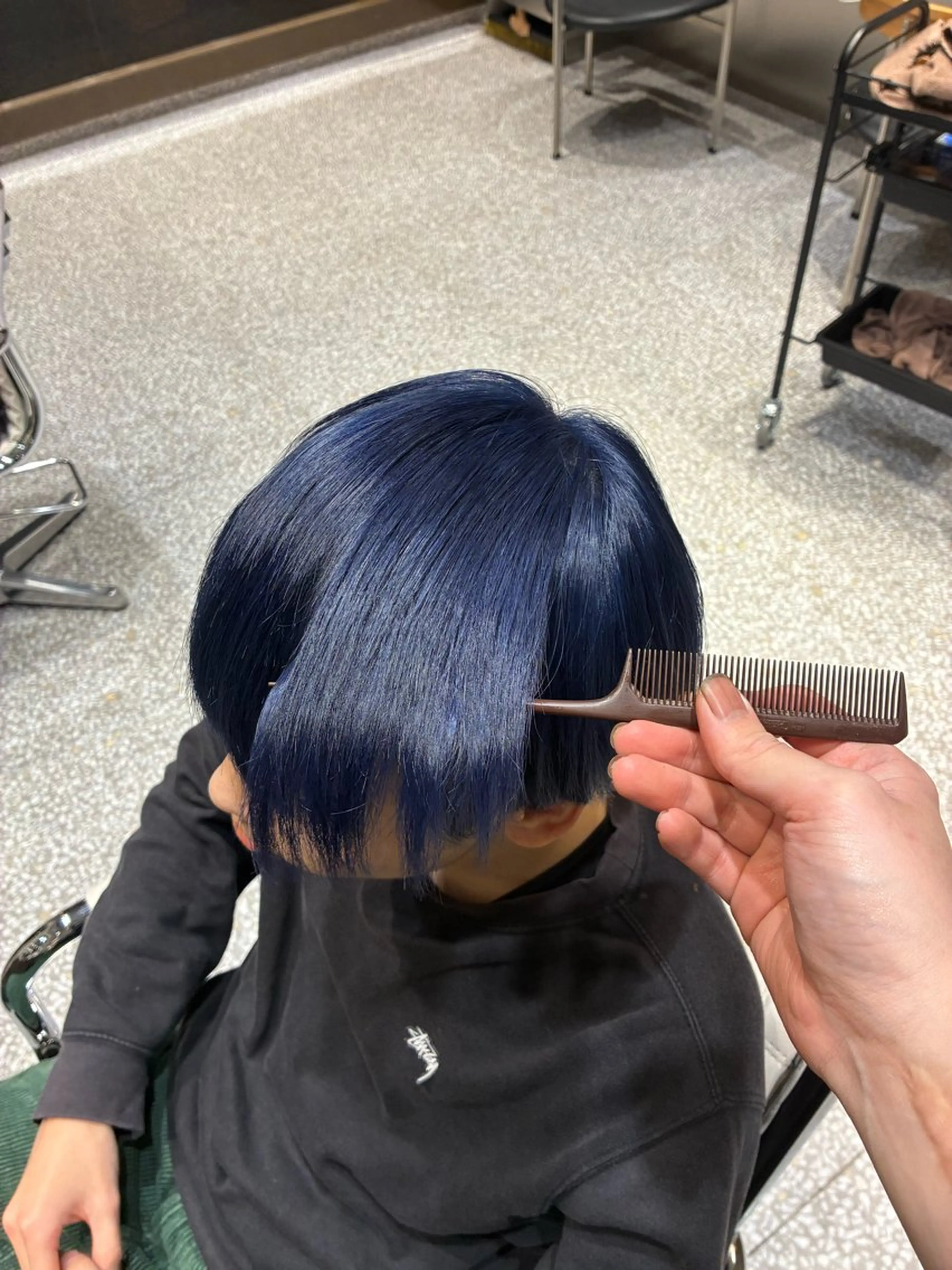 カラー カラーブリーチ特化 石原勇希のヘアスタイル