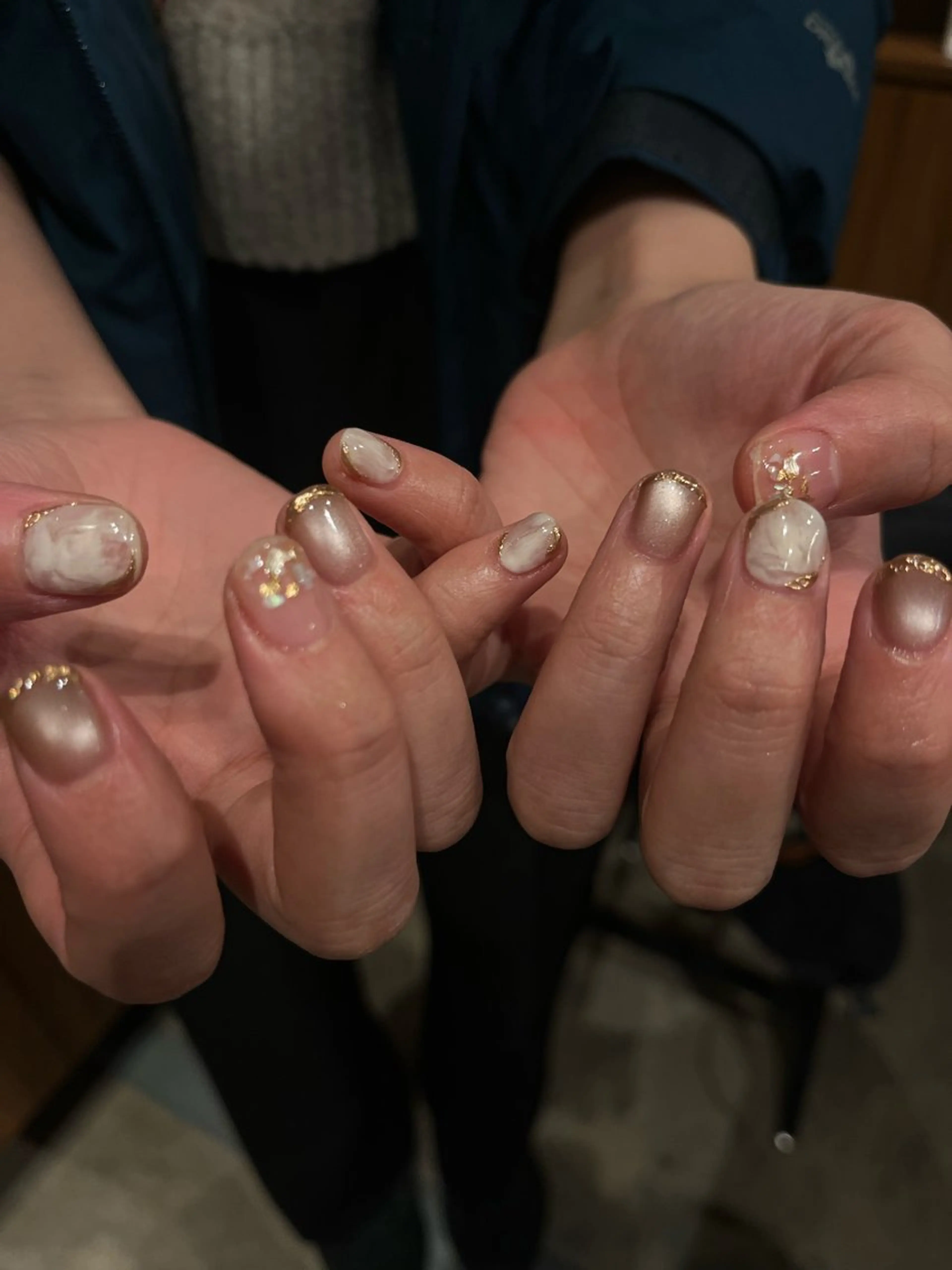 ネイル ハンドネイル favori 金山 森岡のネイルデザイン