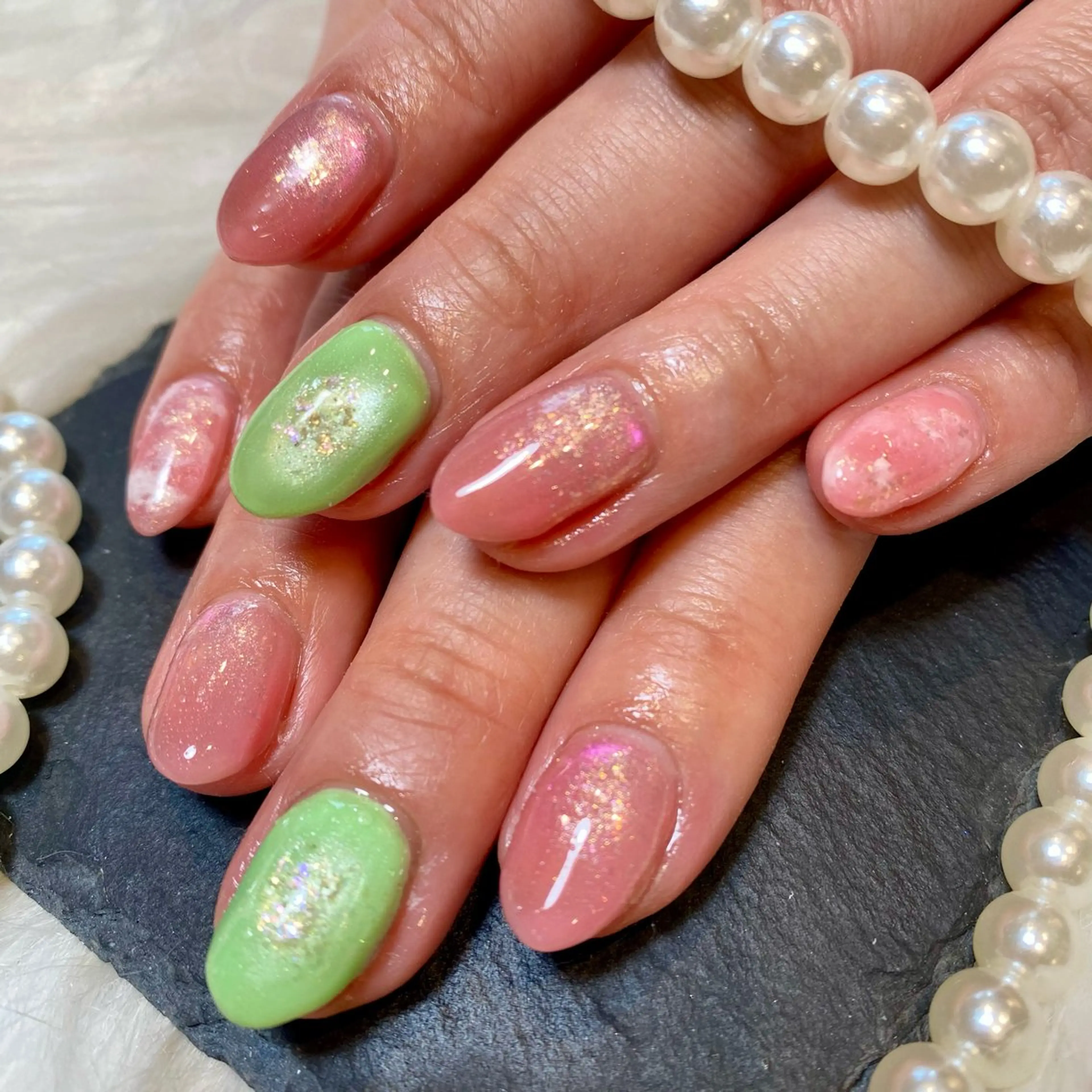 ネイル ハンドネイル FREEME 🌼アビのネイルデザイン