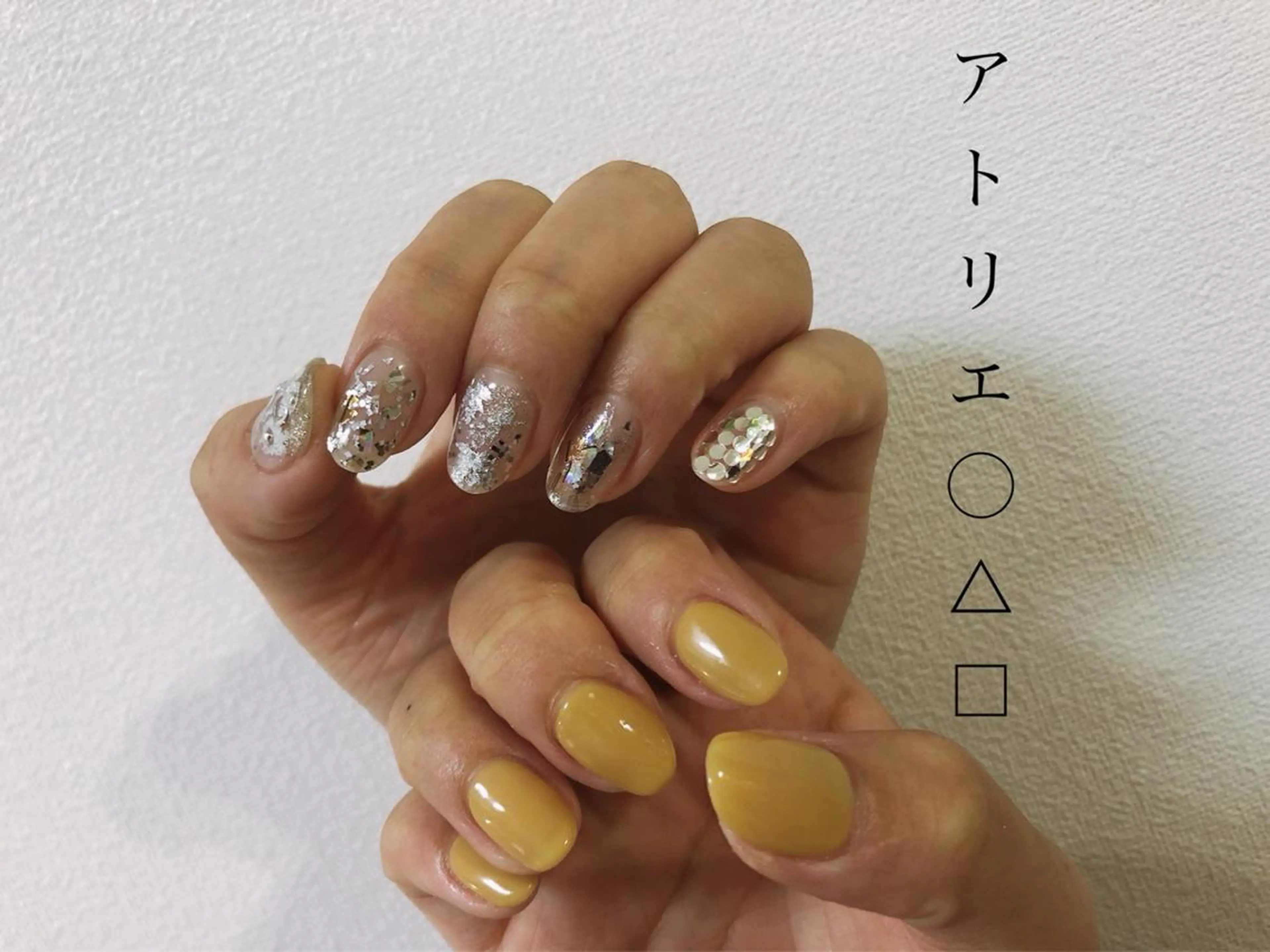 ネイル ハンドネイル アトリエ ○△□のネイルデザイン