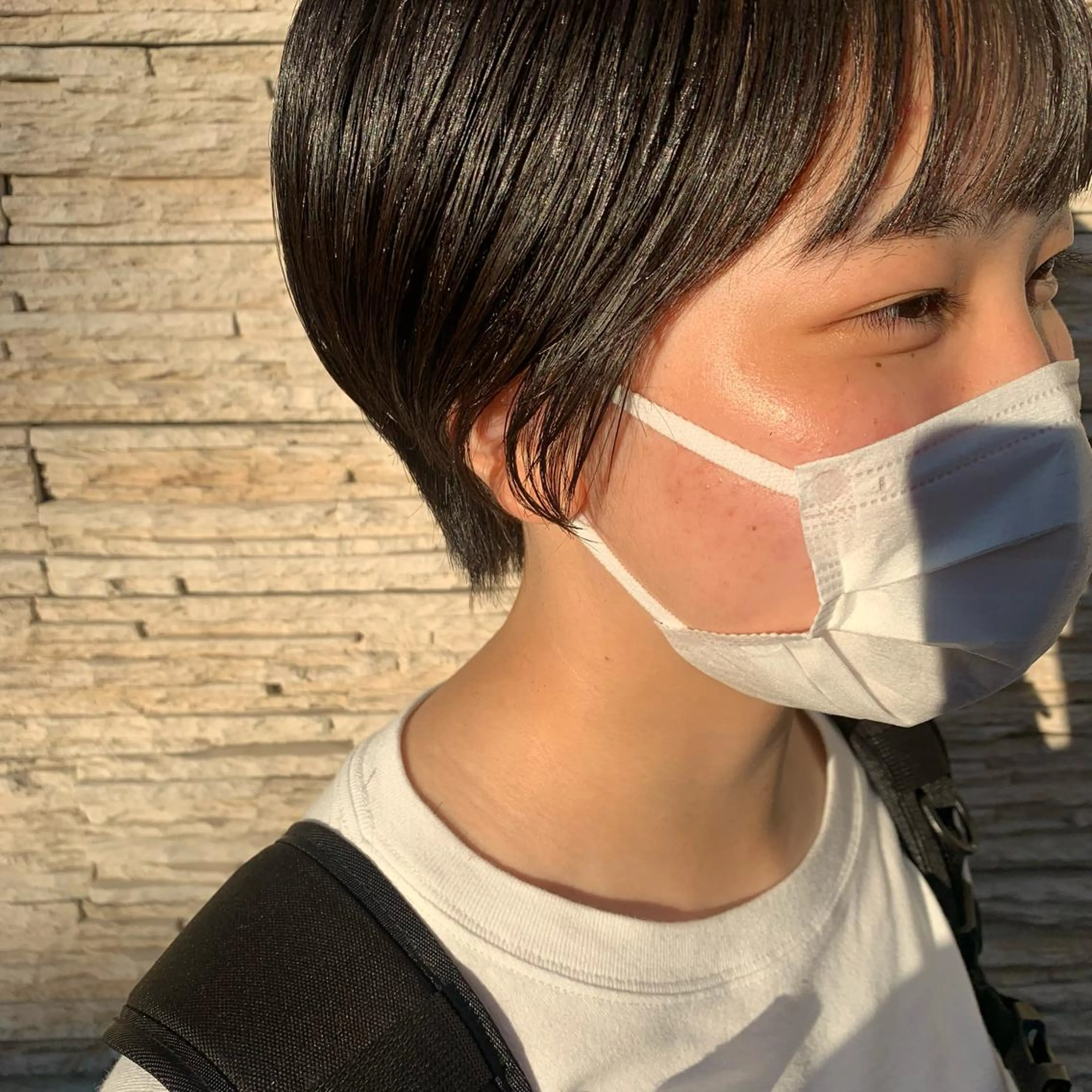 ショート 丸みショート ショートヘア jjeno所属・kaN./ボブ /髪質改善ストレートのヘアスタイル