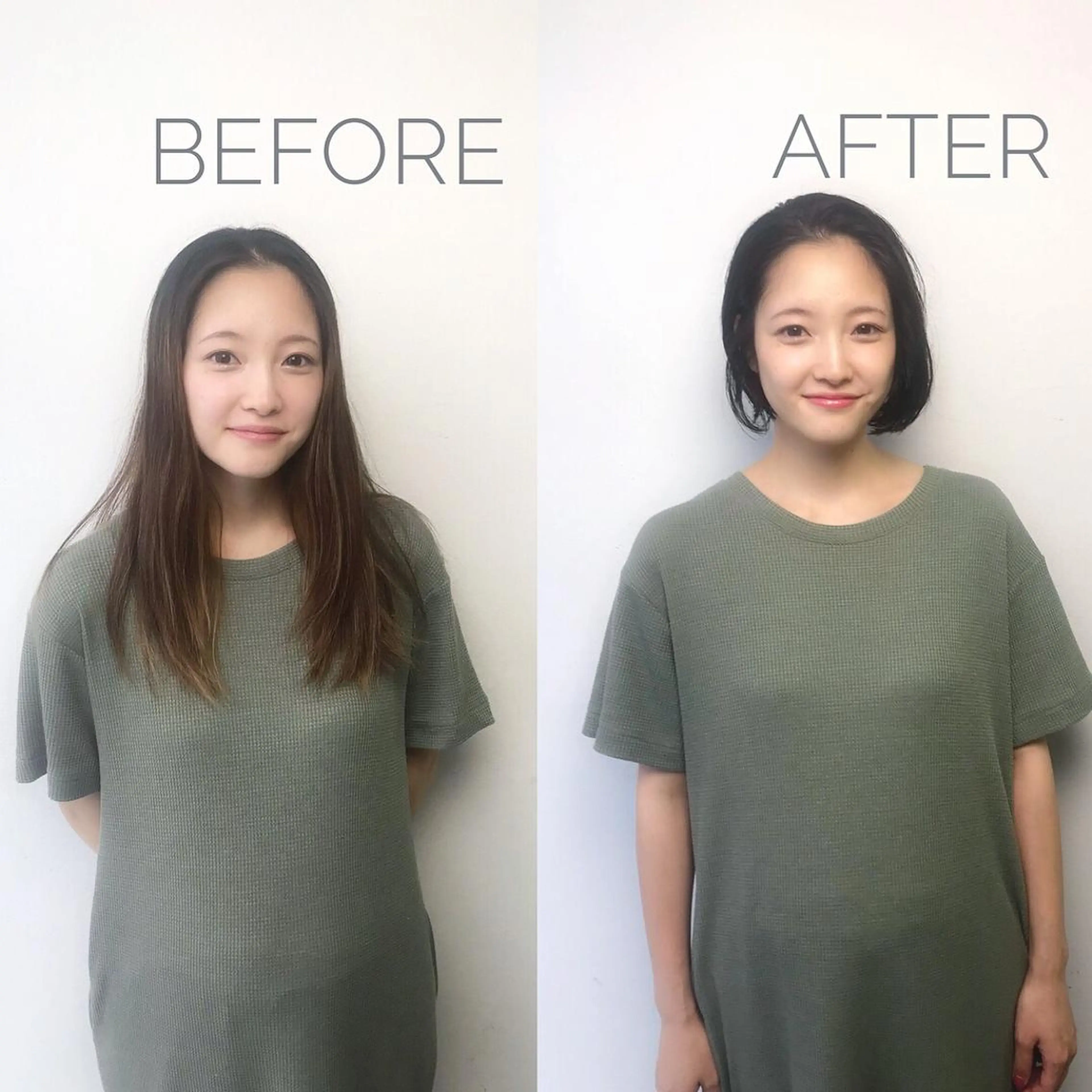 ショート カラー パーマ 岩田菜央 《武蔵小杉》のヘアスタイル