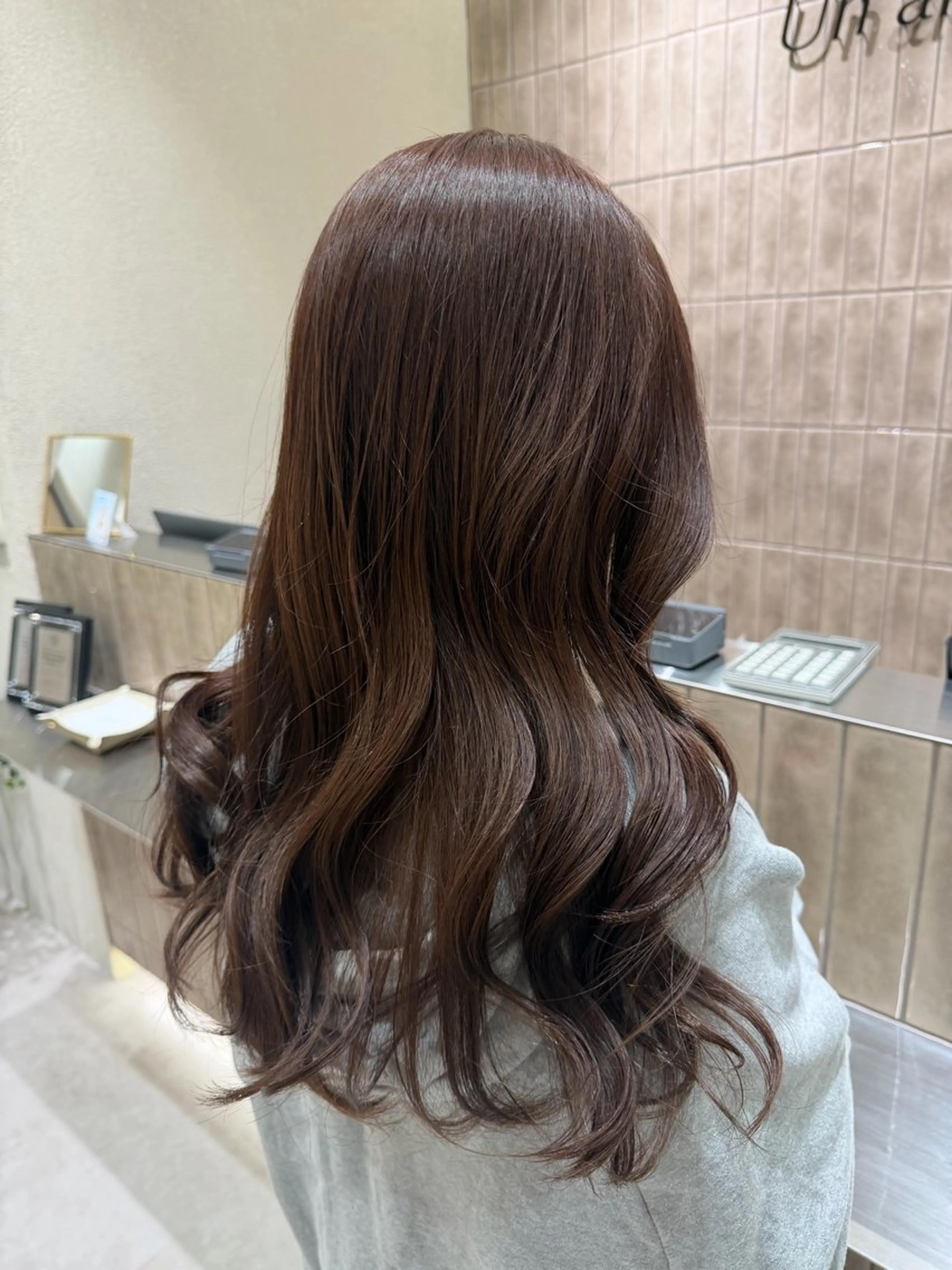 セミロング Unami/新宿 TSUKIのヘアスタイル