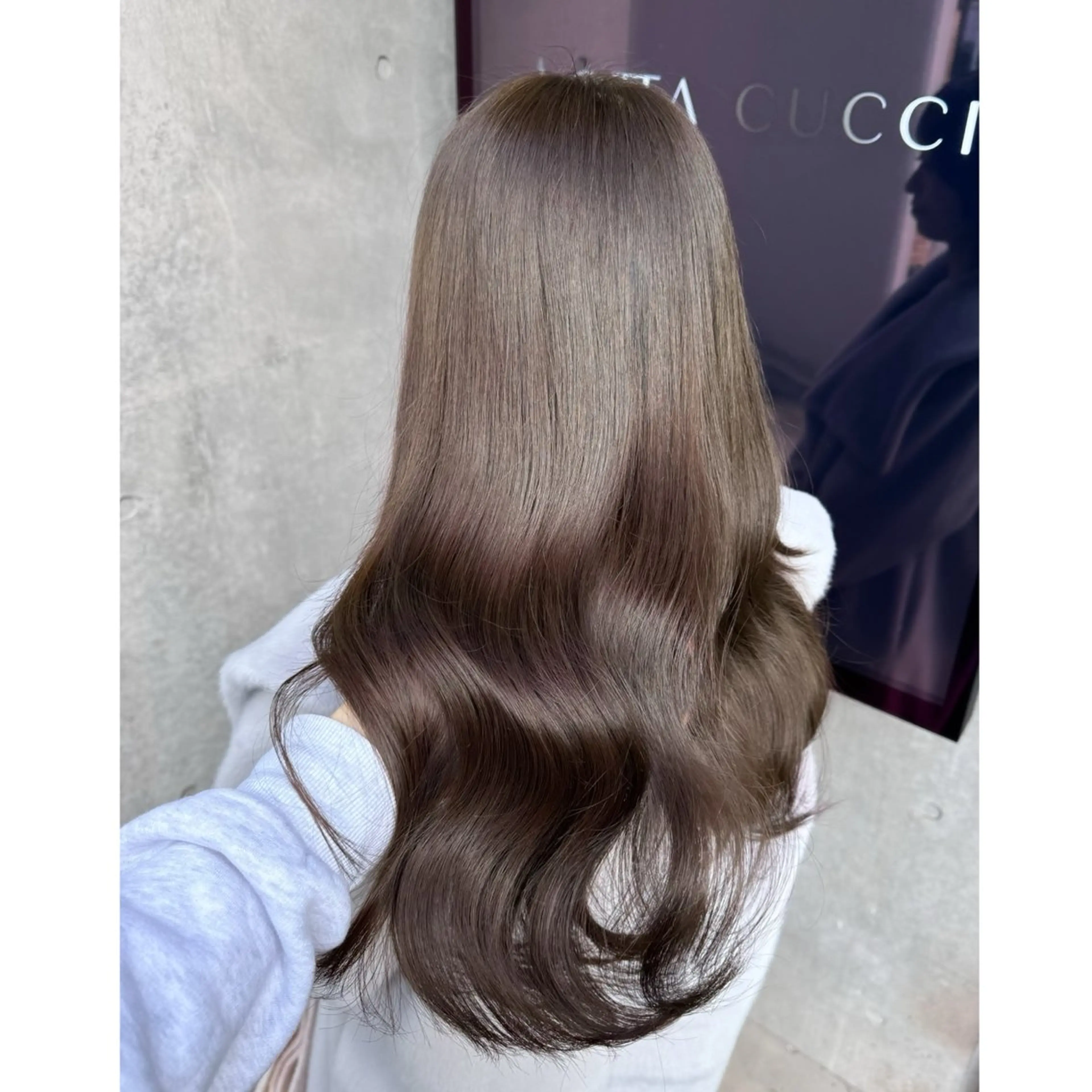 ロング カラー ブリーチ ヘアカラー miyu /トレンド カラー×艶髪のヘアスタイル