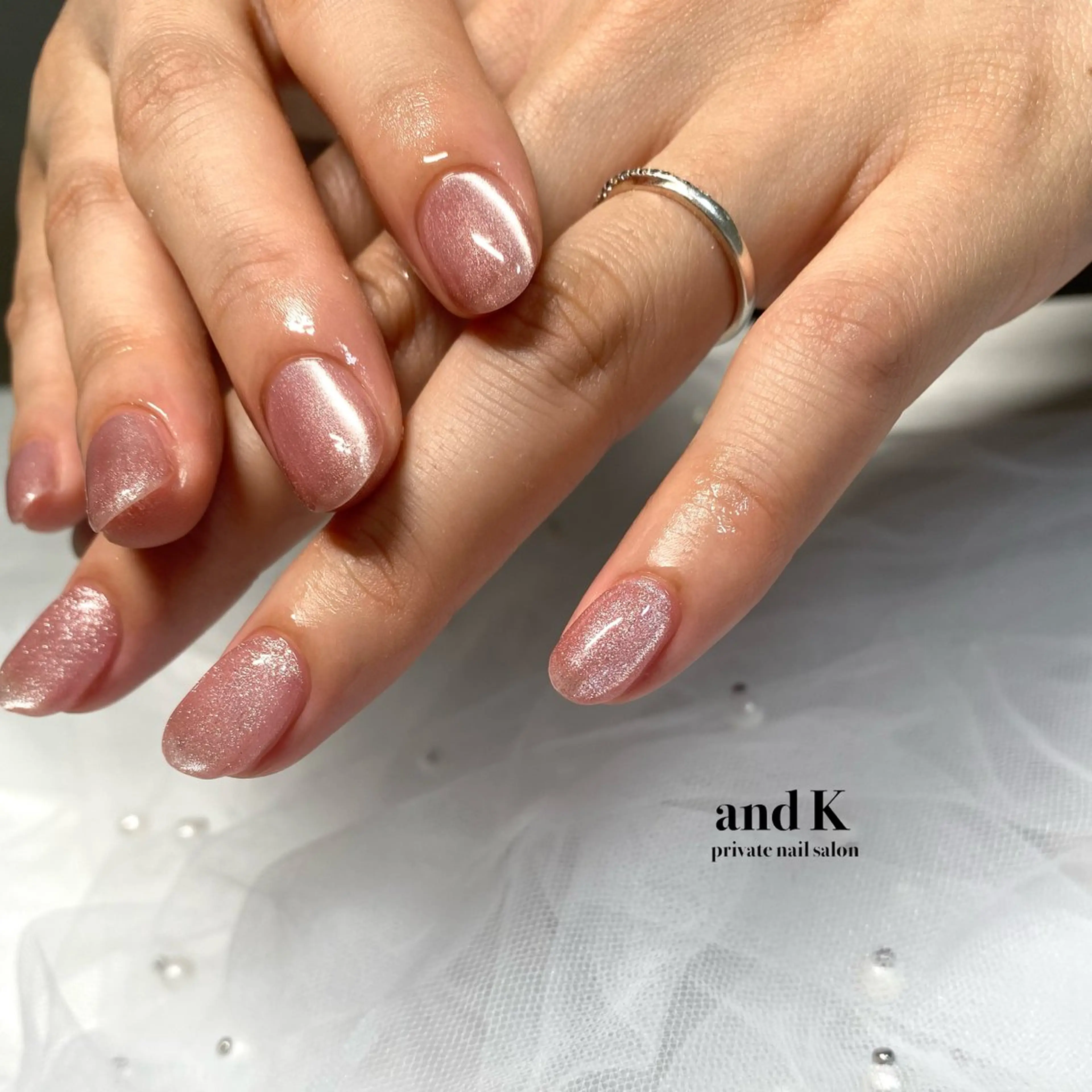 ネイル マグネットネイル andK nail salonのネイルデザイン