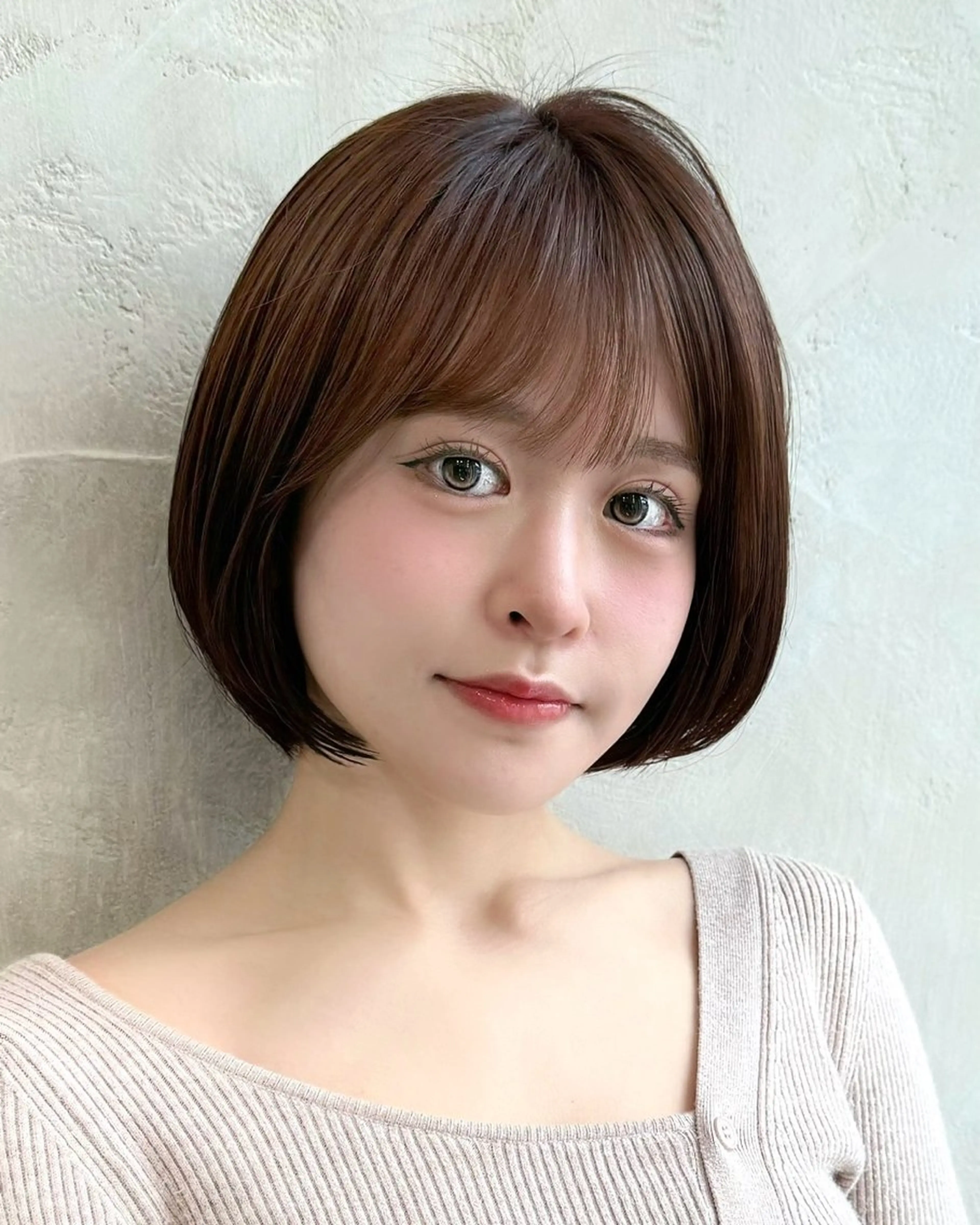 ショート カラー カット ヘアカラー トリートメント 💍新宿ショート 💍岩田莉奈のヘアスタイル