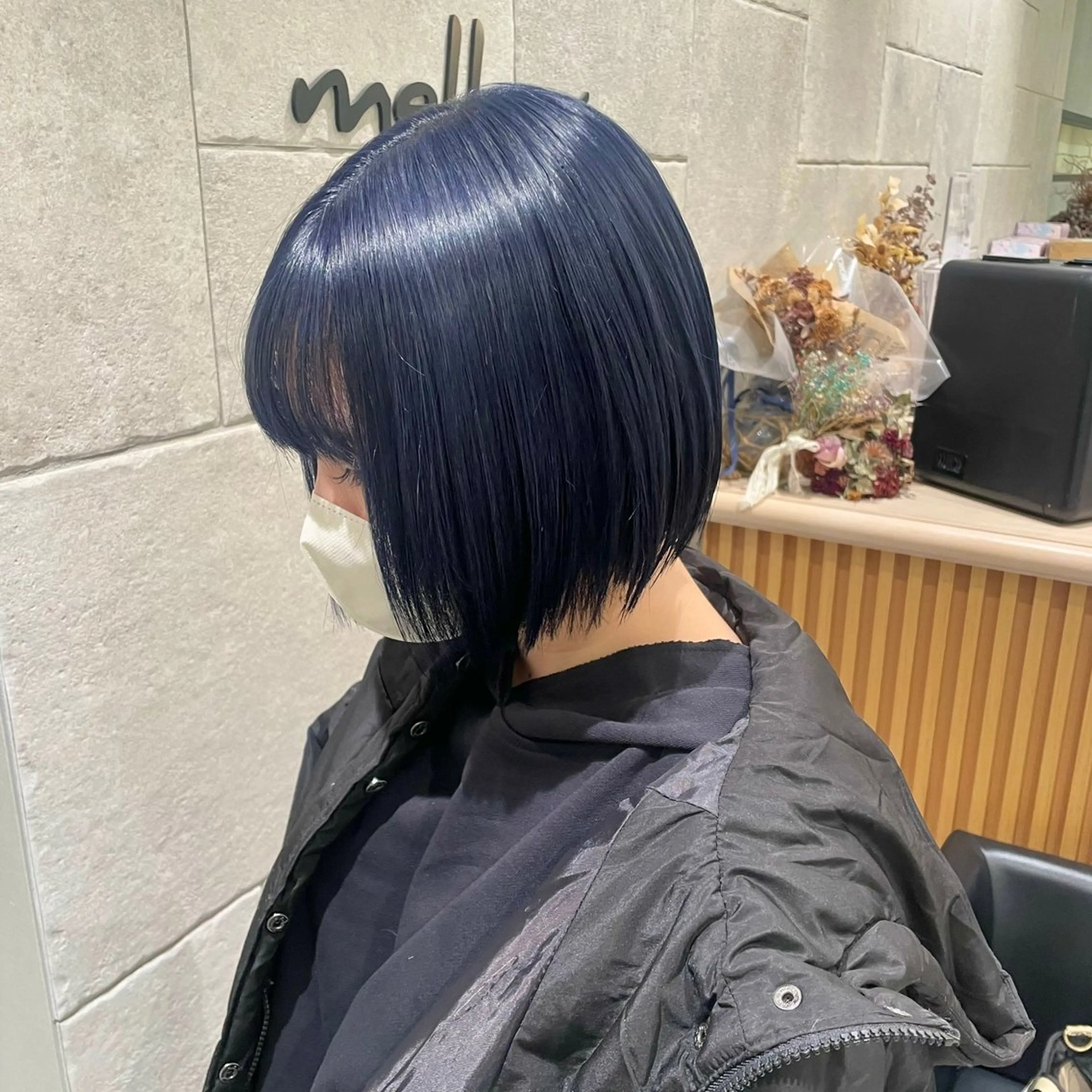 ショート カラー オリーブカラー 💙KARIN🪼のヘアスタイル