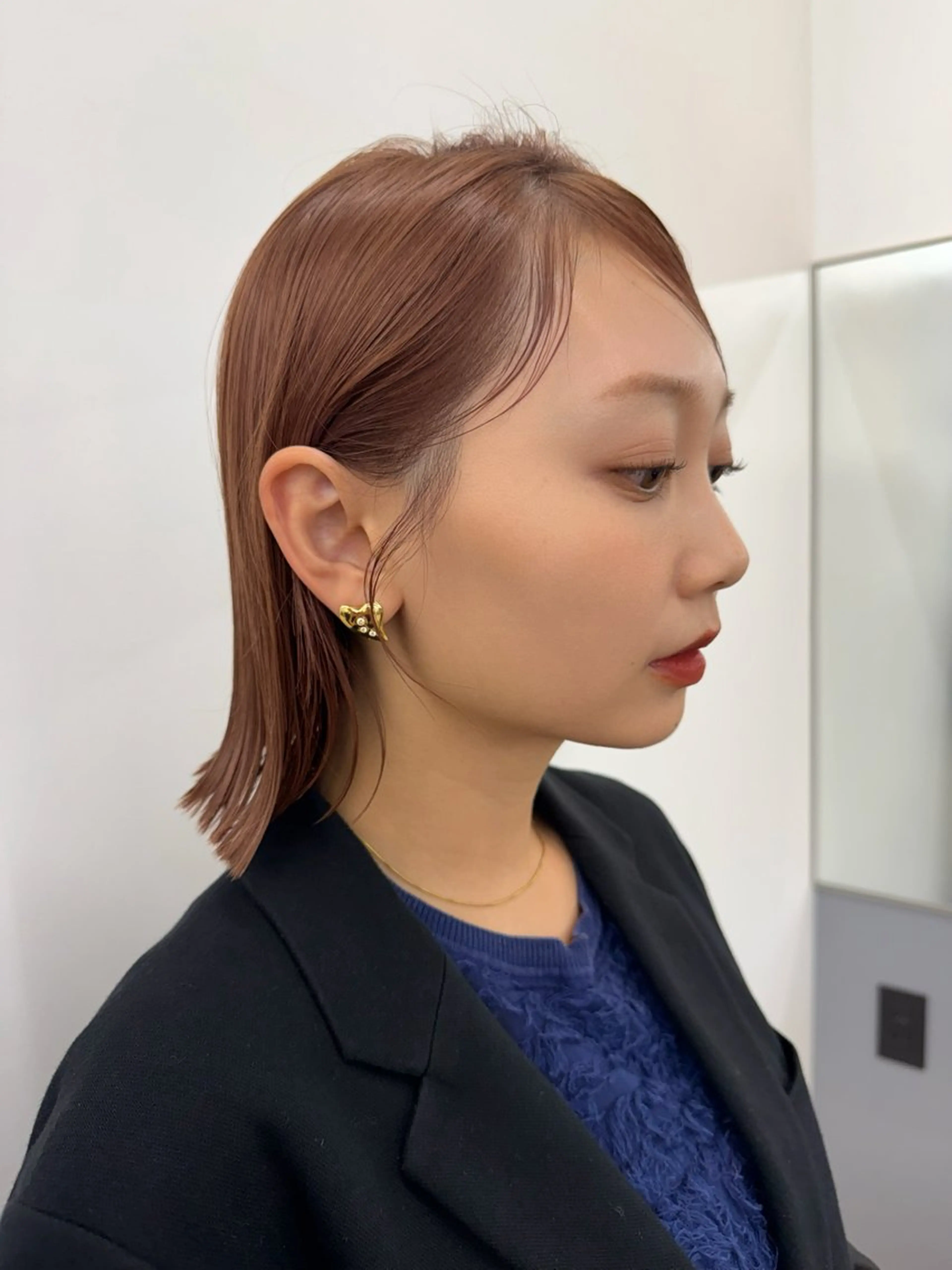 ショート 艶髪／レイヤー／ 垢抜け🩵／MARIのヘアスタイル