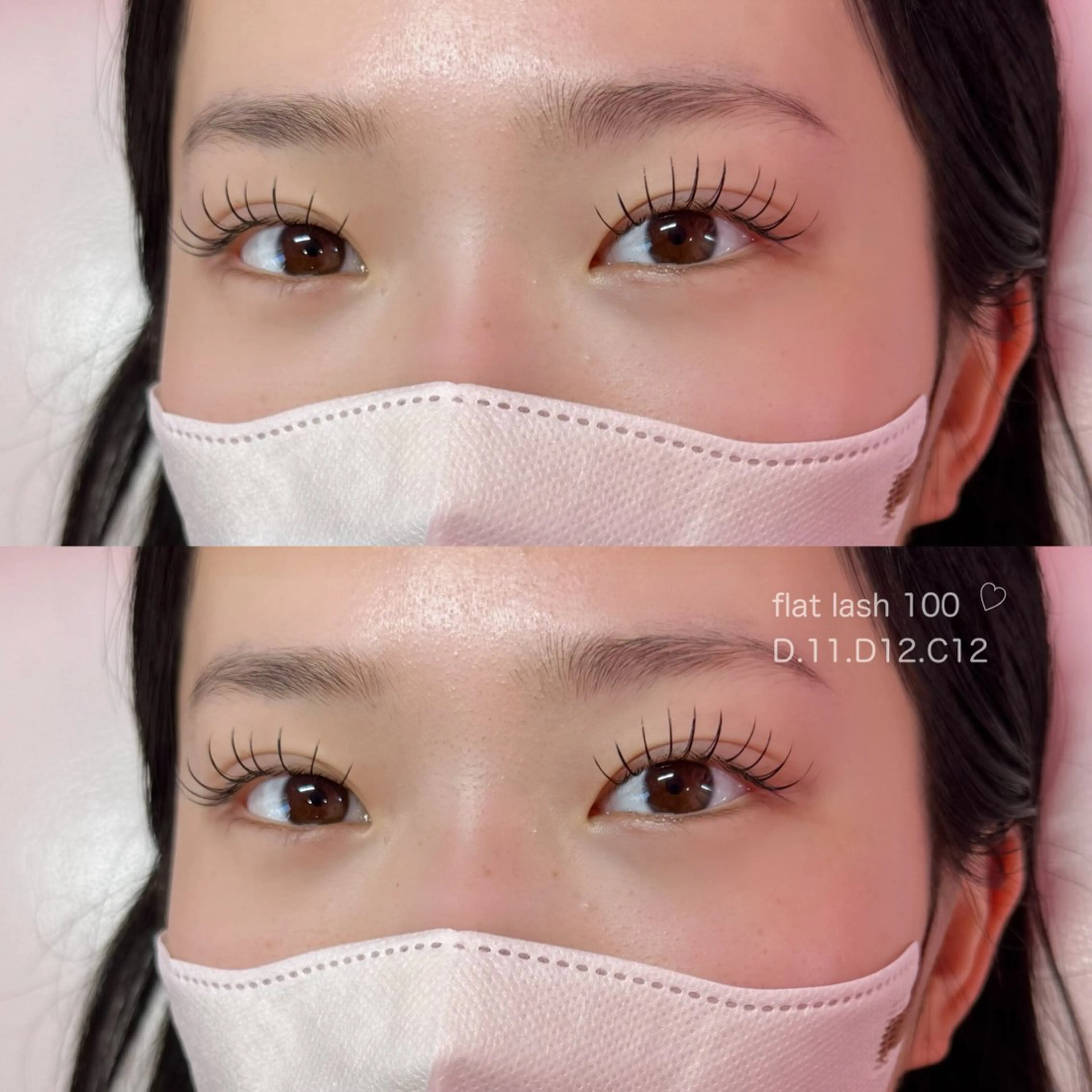 マツエク・マツパ ナチュラル マツエク 天王寺eye ♡eyebrowのマツエク・マツパデザイン