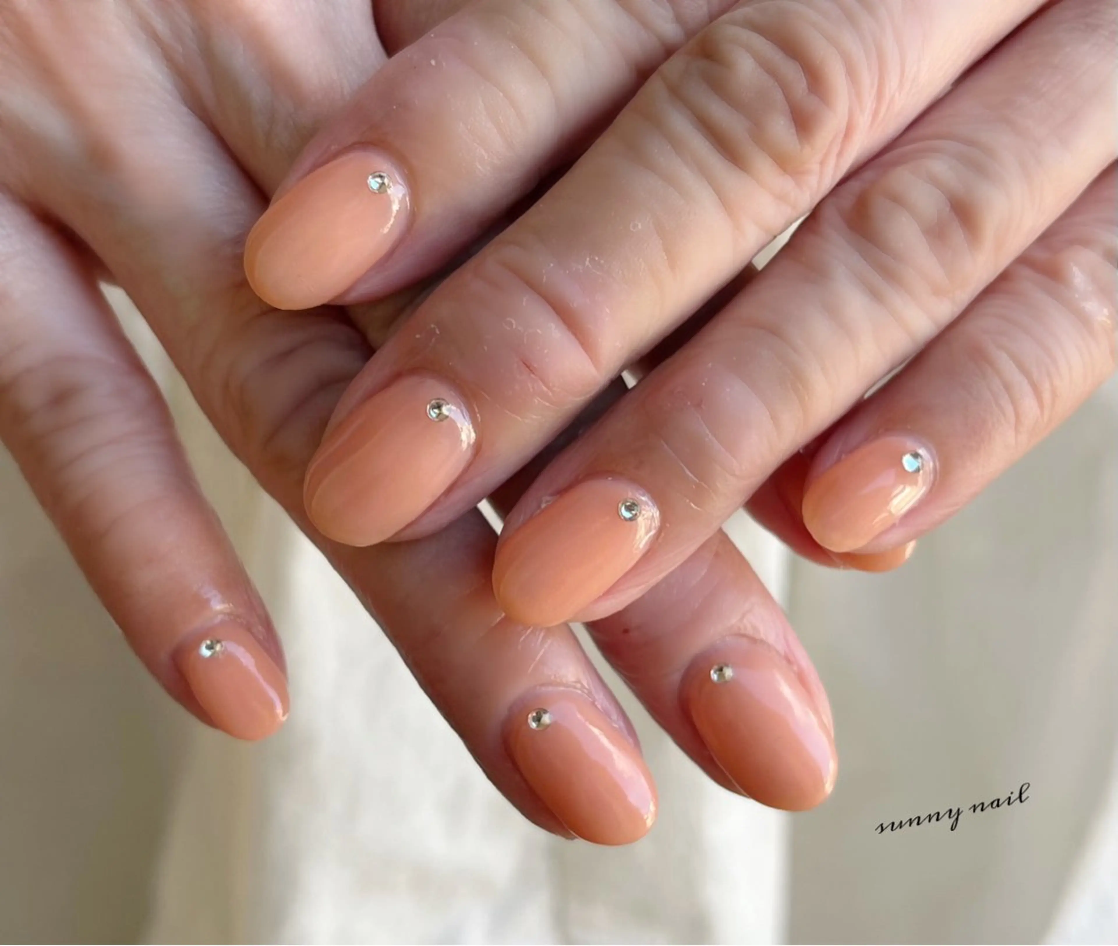 ネイル ワンカラーネイル sunny nailのネイルデザイン