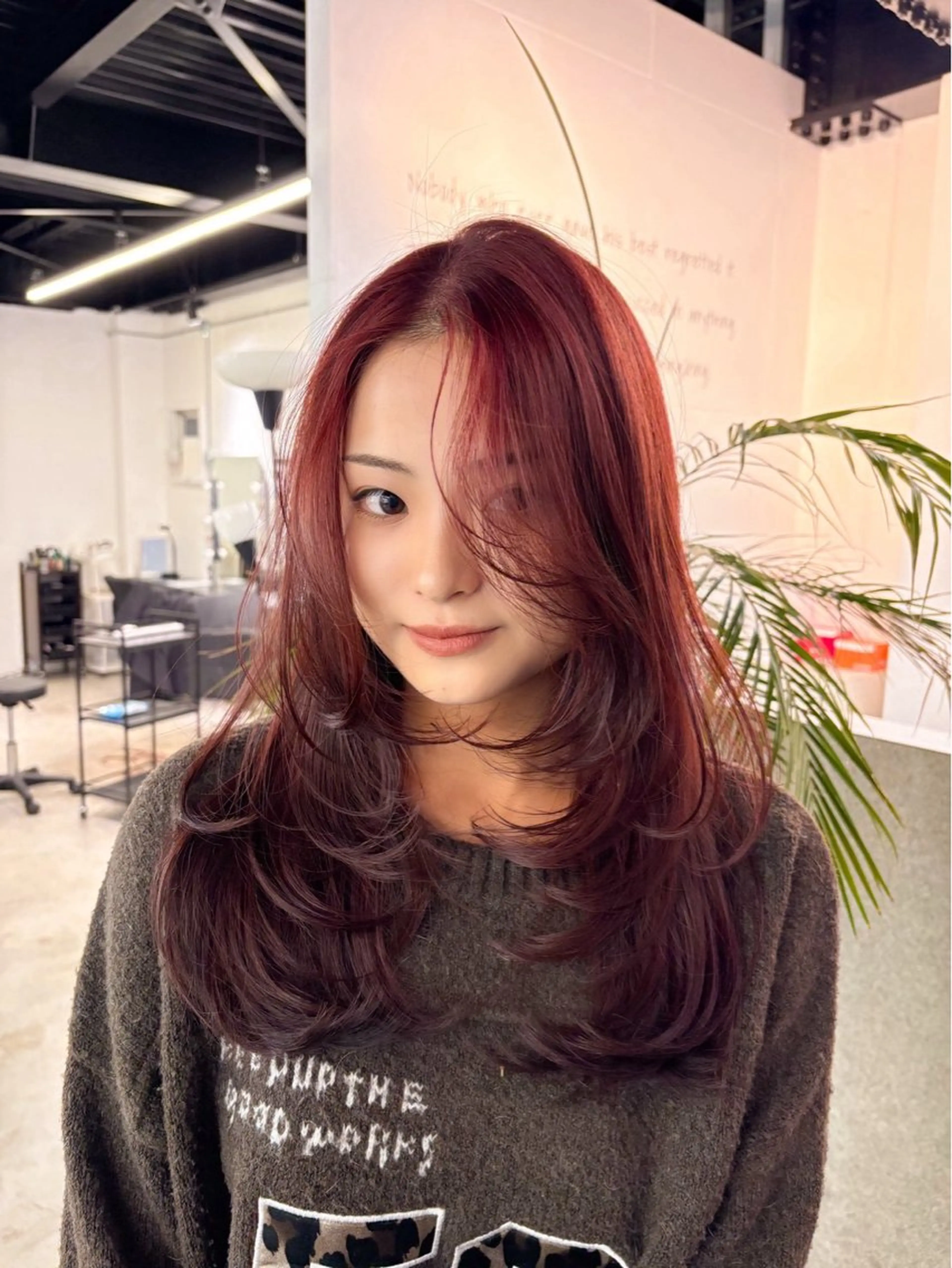 ロング 小山 蓮のヘアスタイル