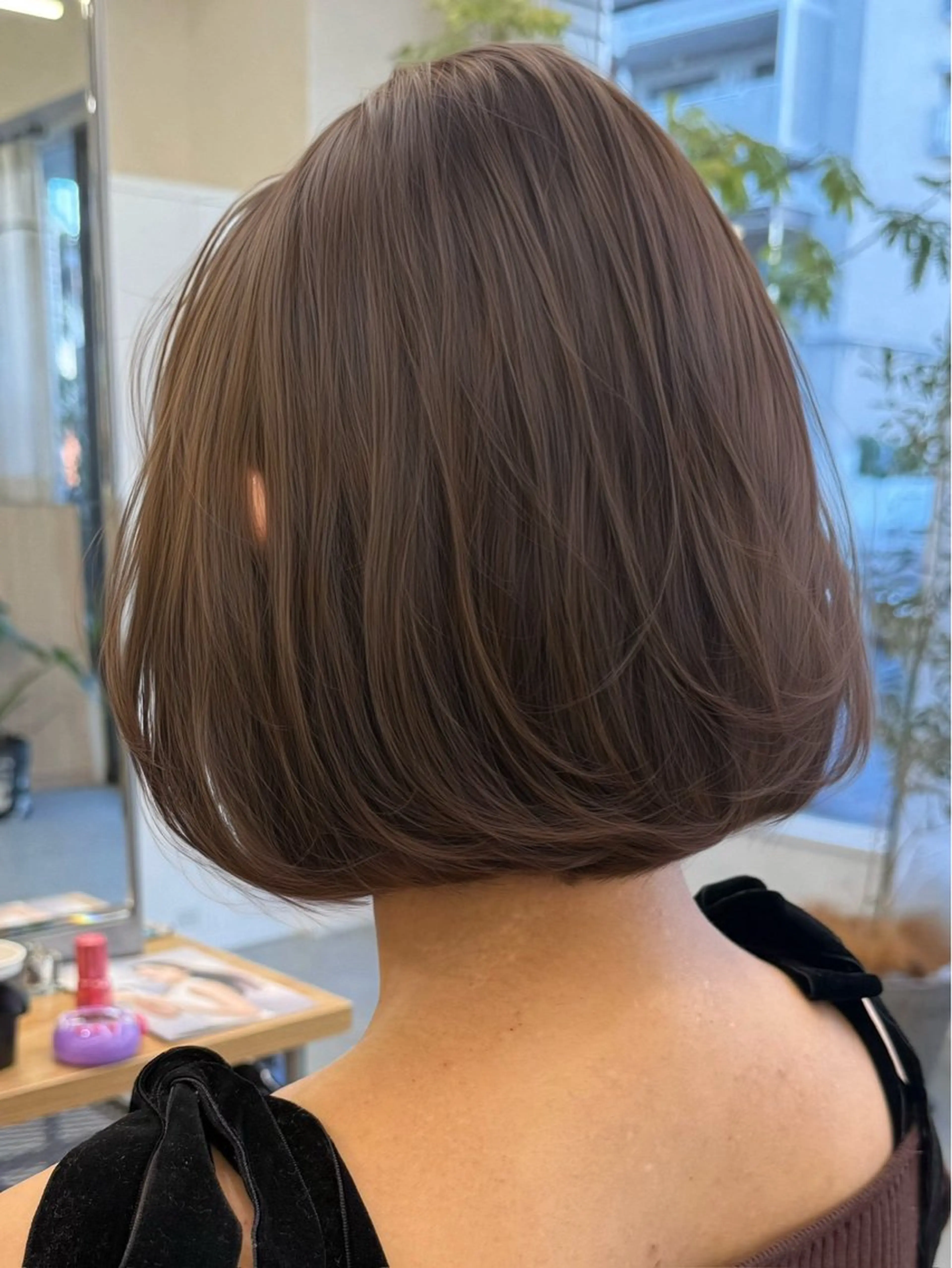 ショート ショートボブ ボブ ショートヘア 溝口 開世のヘアスタイル