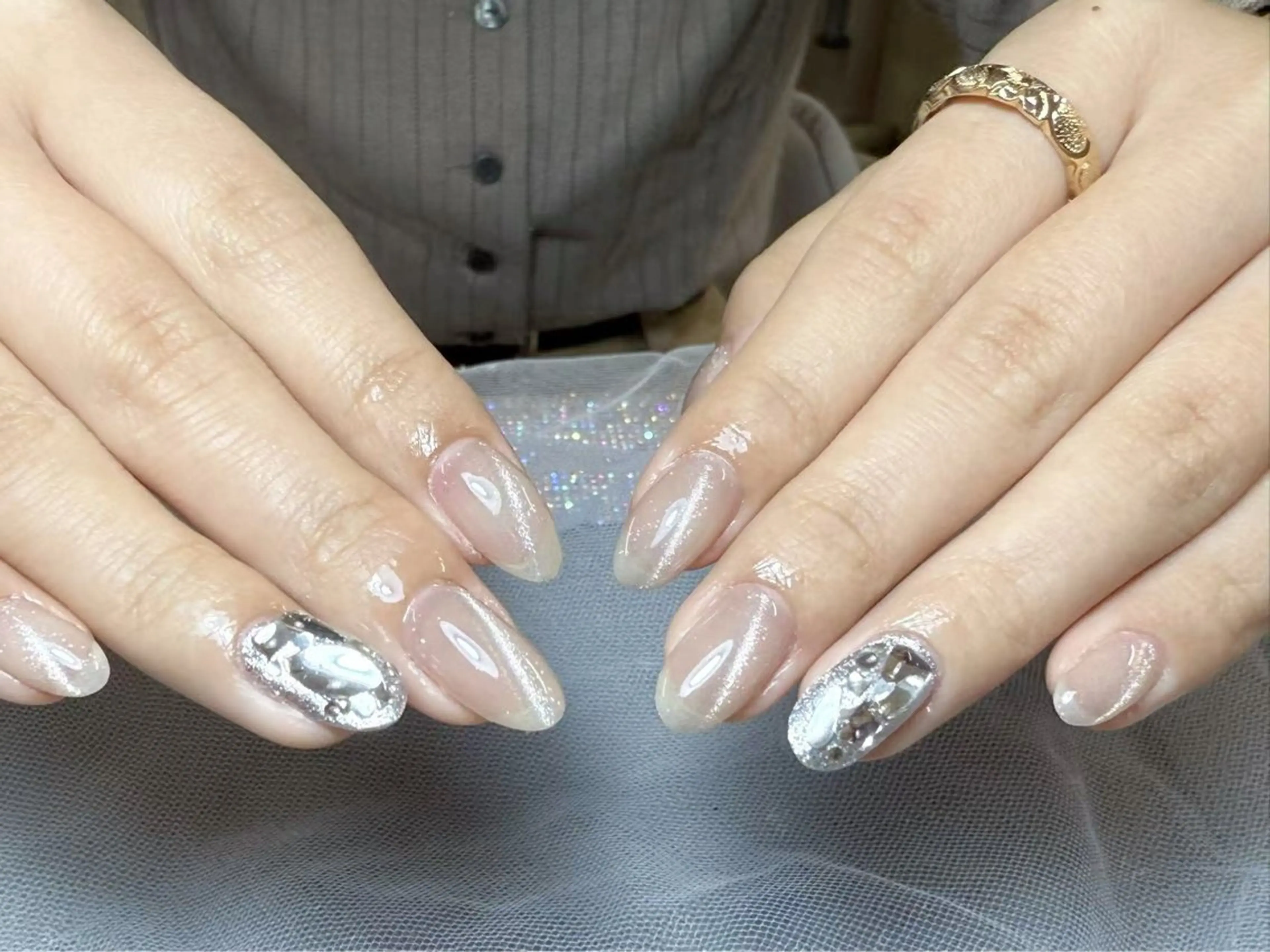 ネイル ハンドネイル 🧸yuki🍯 パラジェル取扱店🐝のネイルデザイン