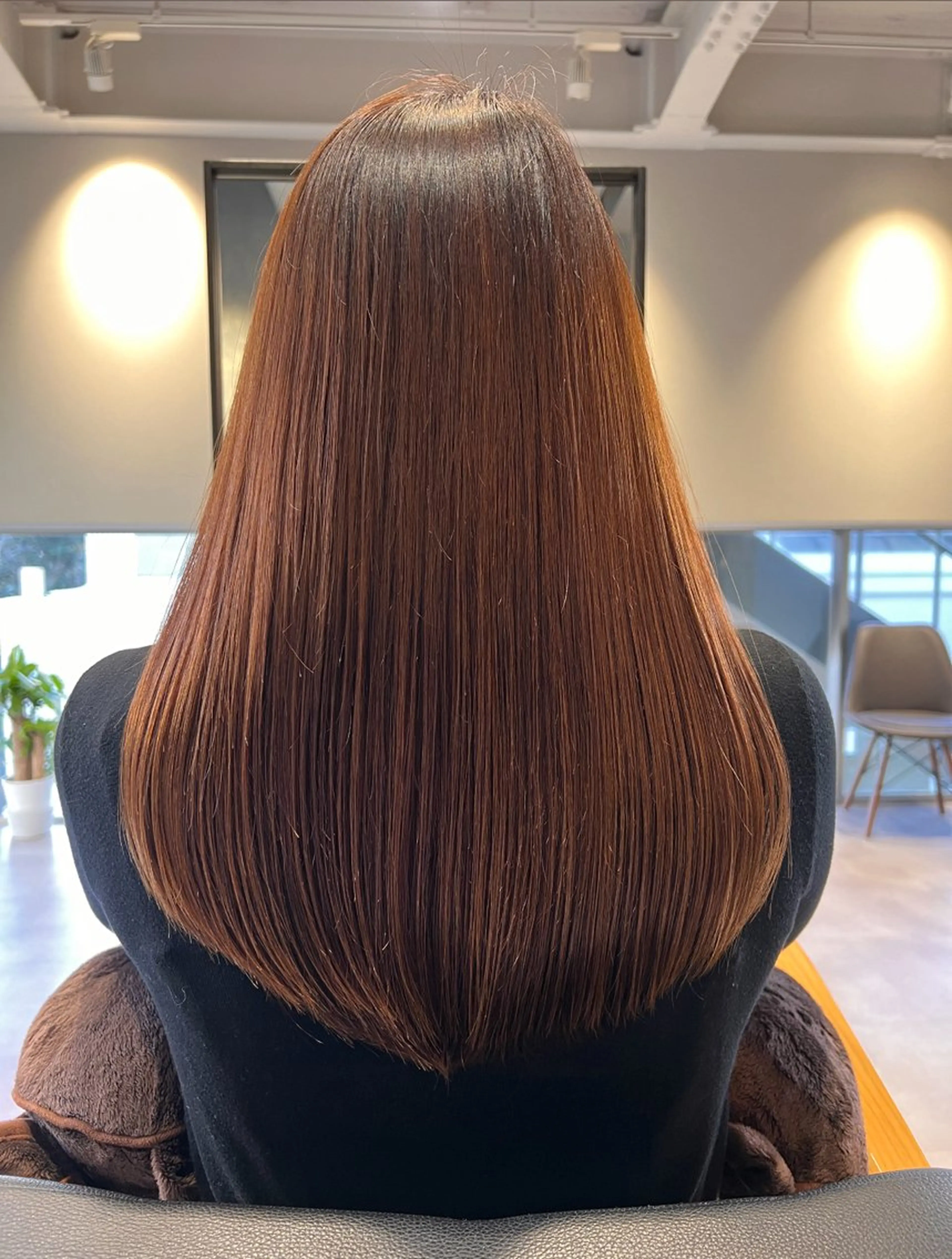 ロング カット 縮毛矯正 韓国風/オシャレ /縮毛矯正/滝口琴未のヘアスタイル