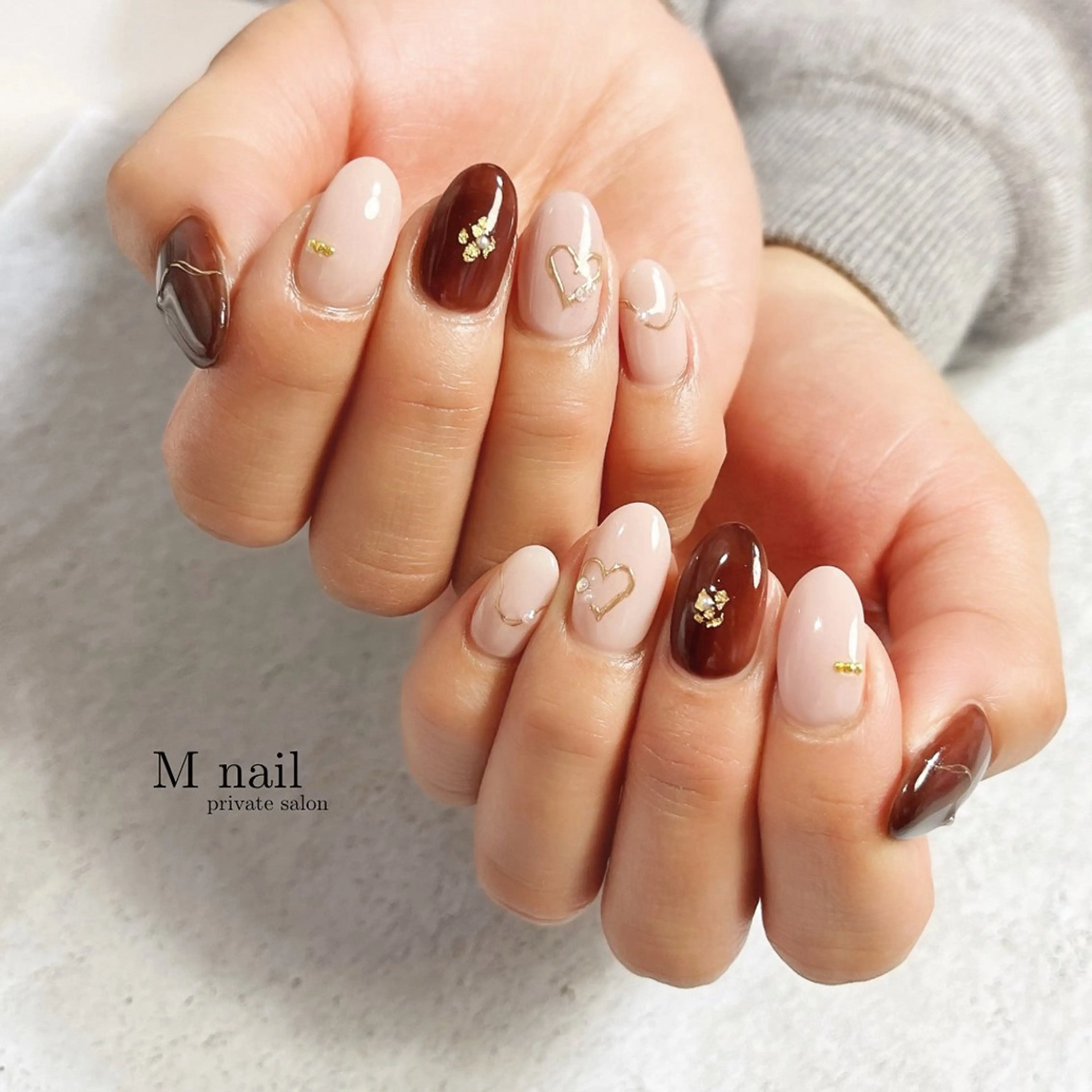 ネイル ハンドネイル M nailのネイルデザイン