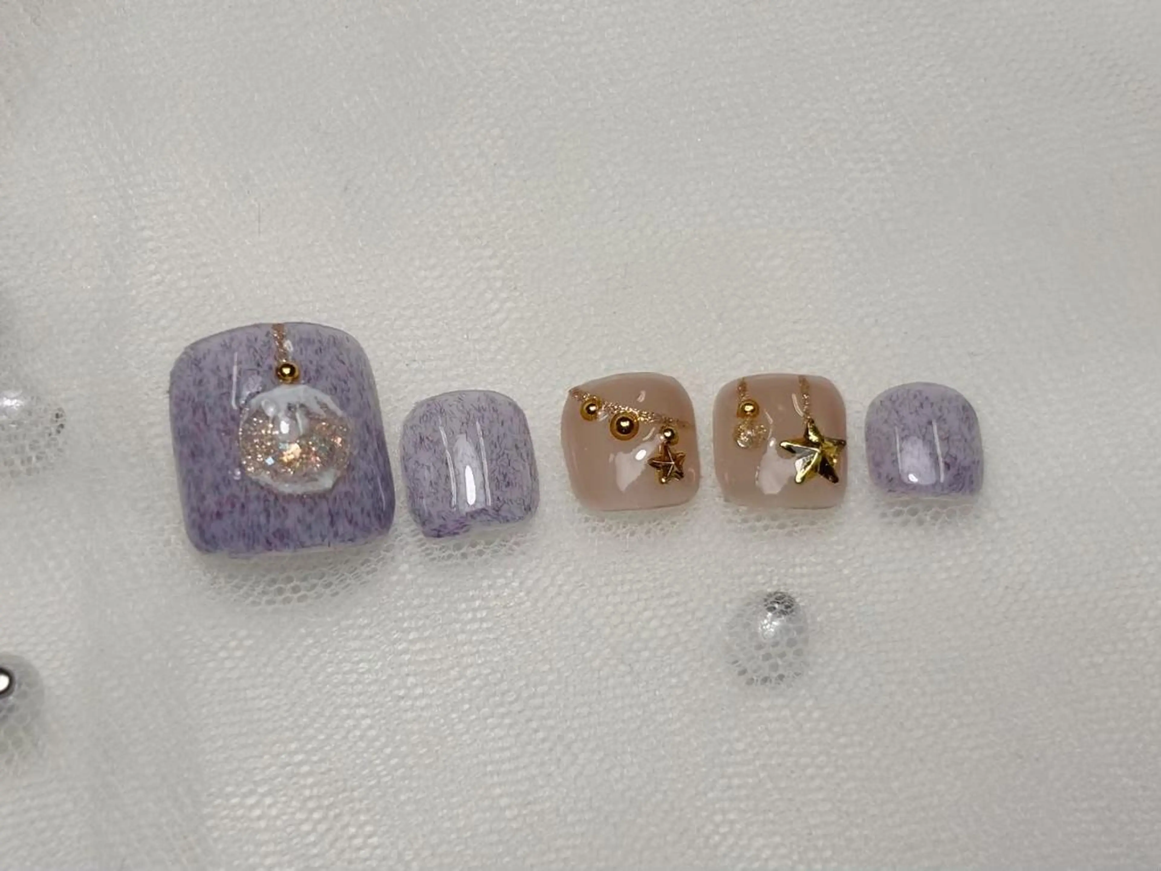 ネイル フットネイル miku ✼•nail •✼のネイルデザイン