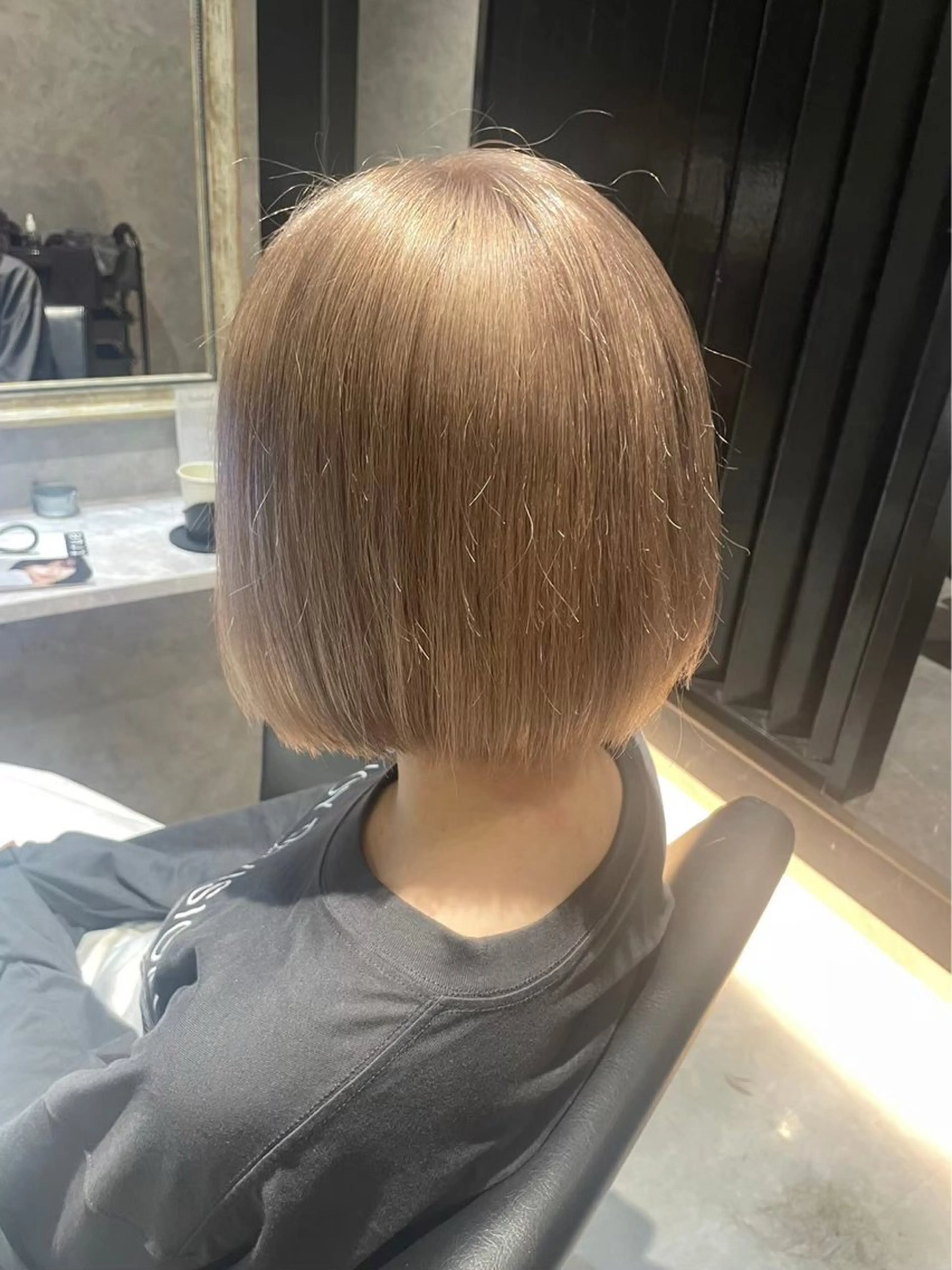 ミディアム カラー カット ヘアカラー トリートメント 🫧ハイトーン 🌈透明感☘️らいのヘアスタイル