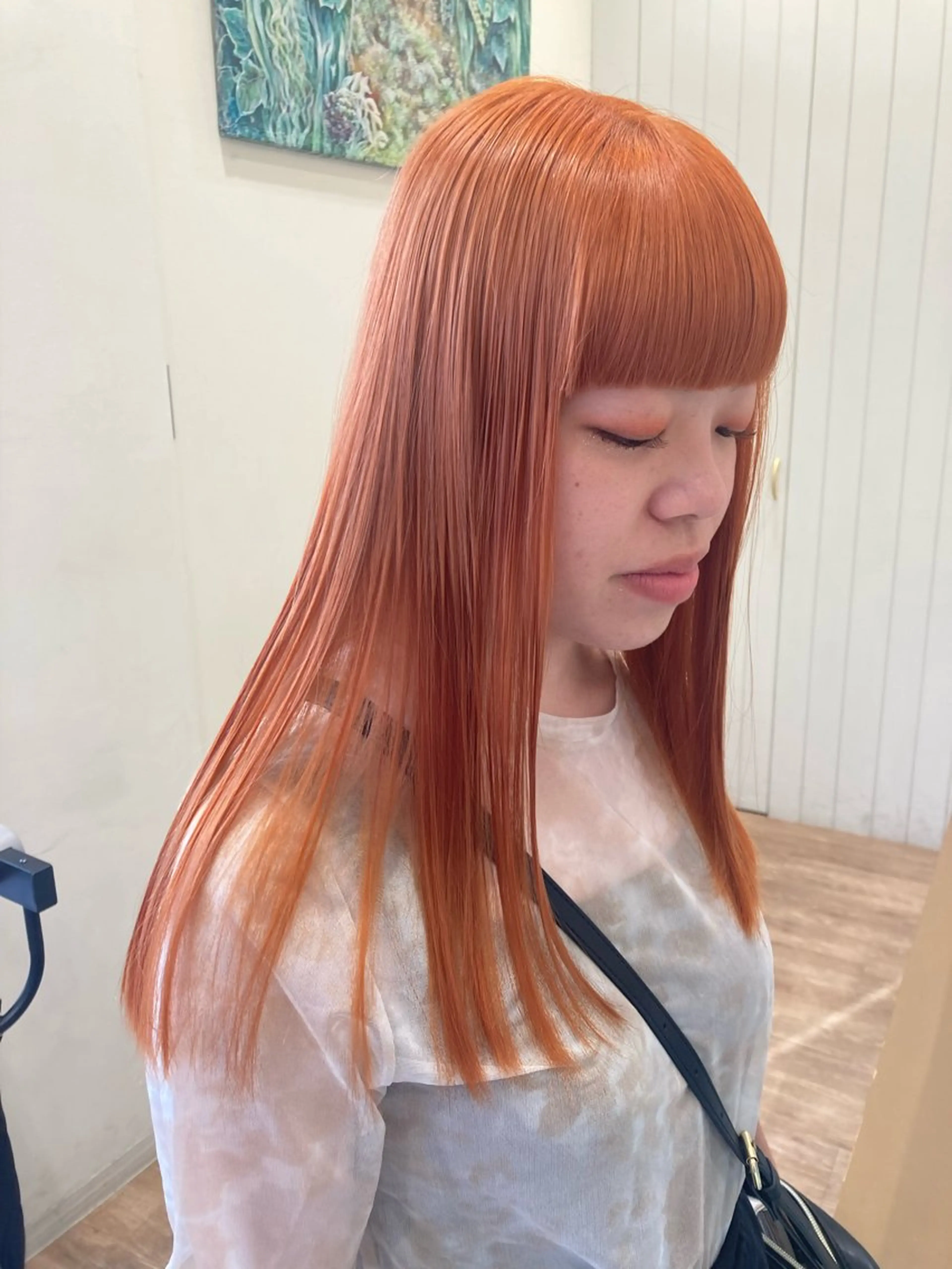 セミロング ヘアカラー むらたみずき /大宮ボブ、ショートのヘアスタイル