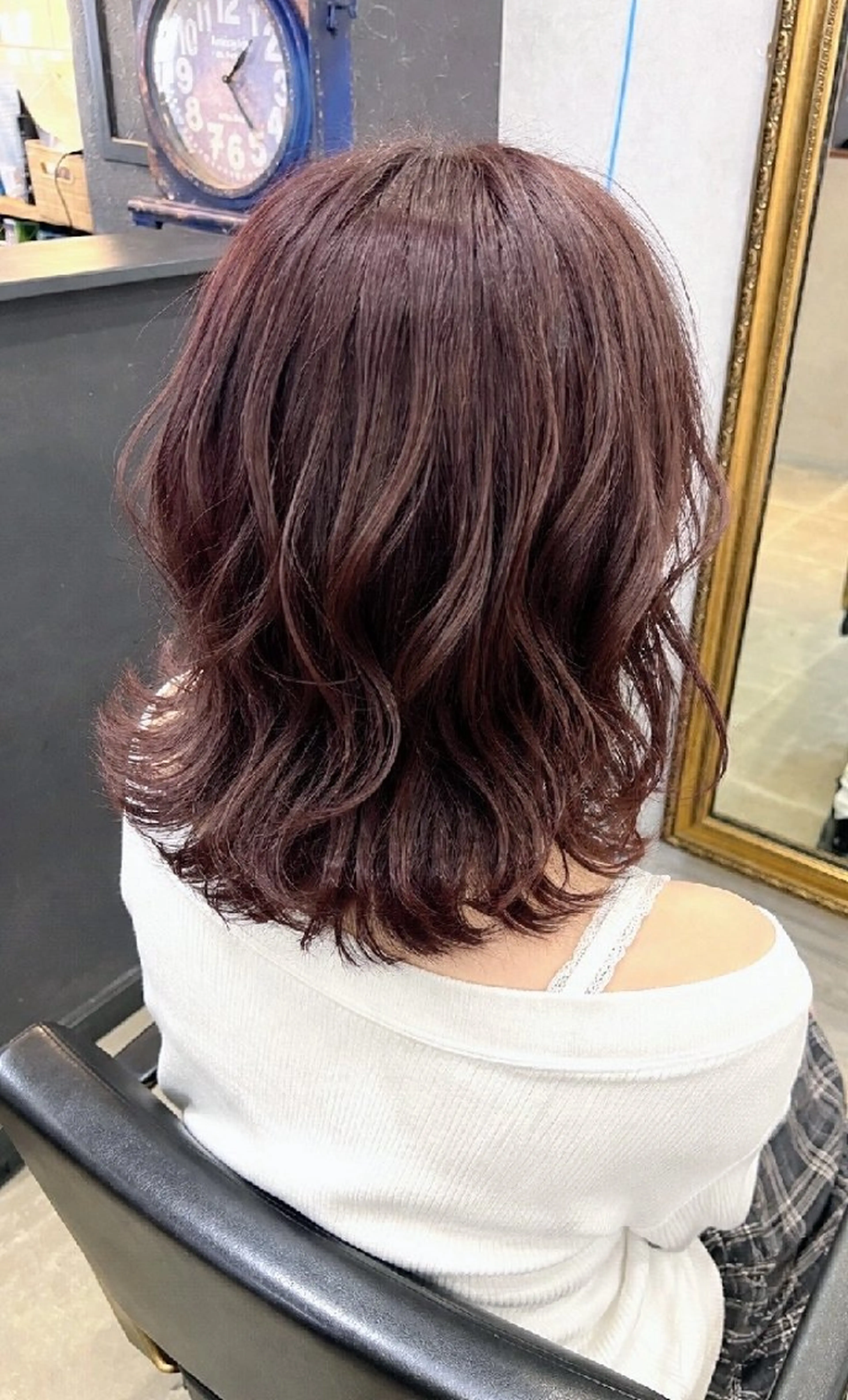 ミディアム Jr.stylist ひろのヘアスタイル