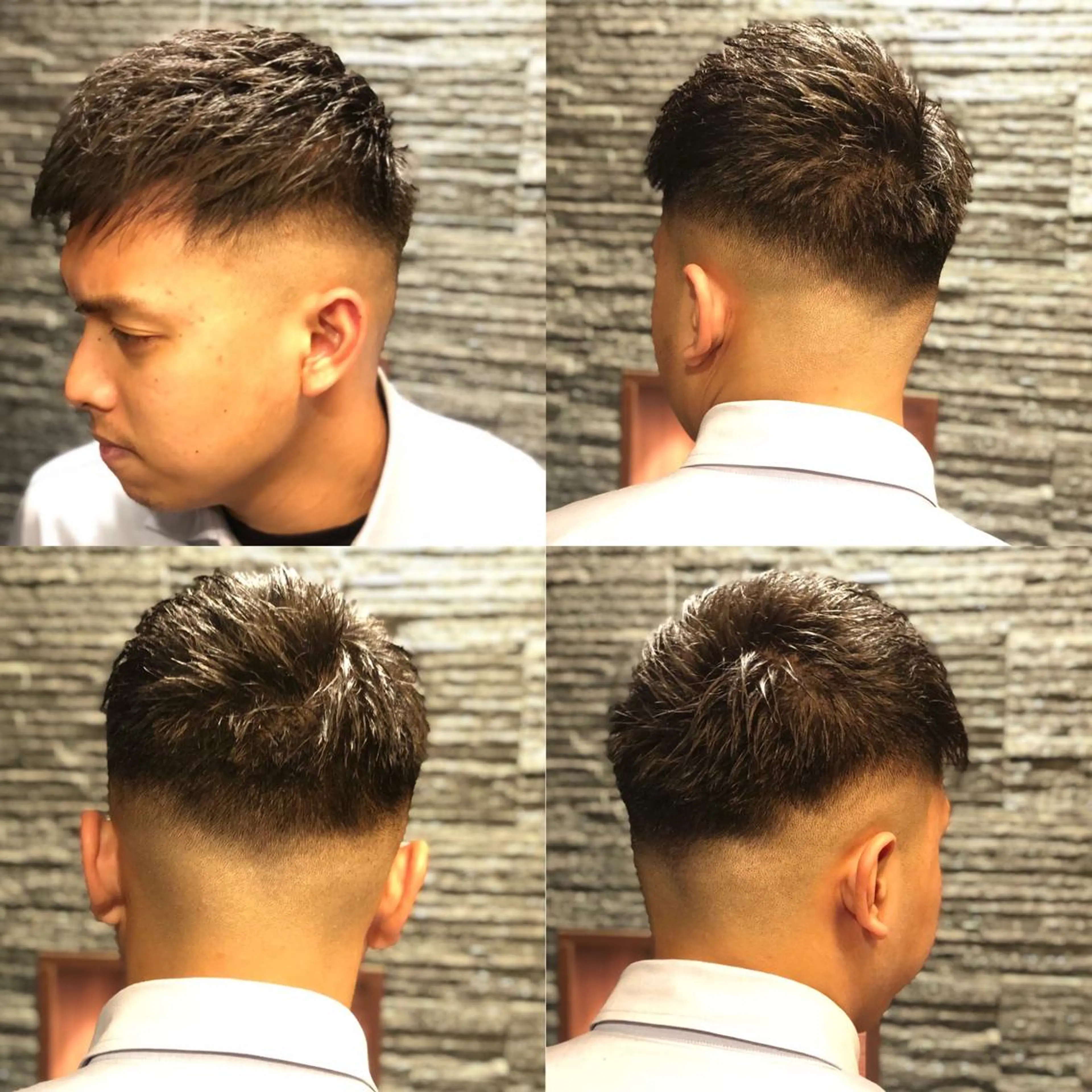 ショート ヘアアレンジ メンズ 萩原 勇樹のヘアスタイル