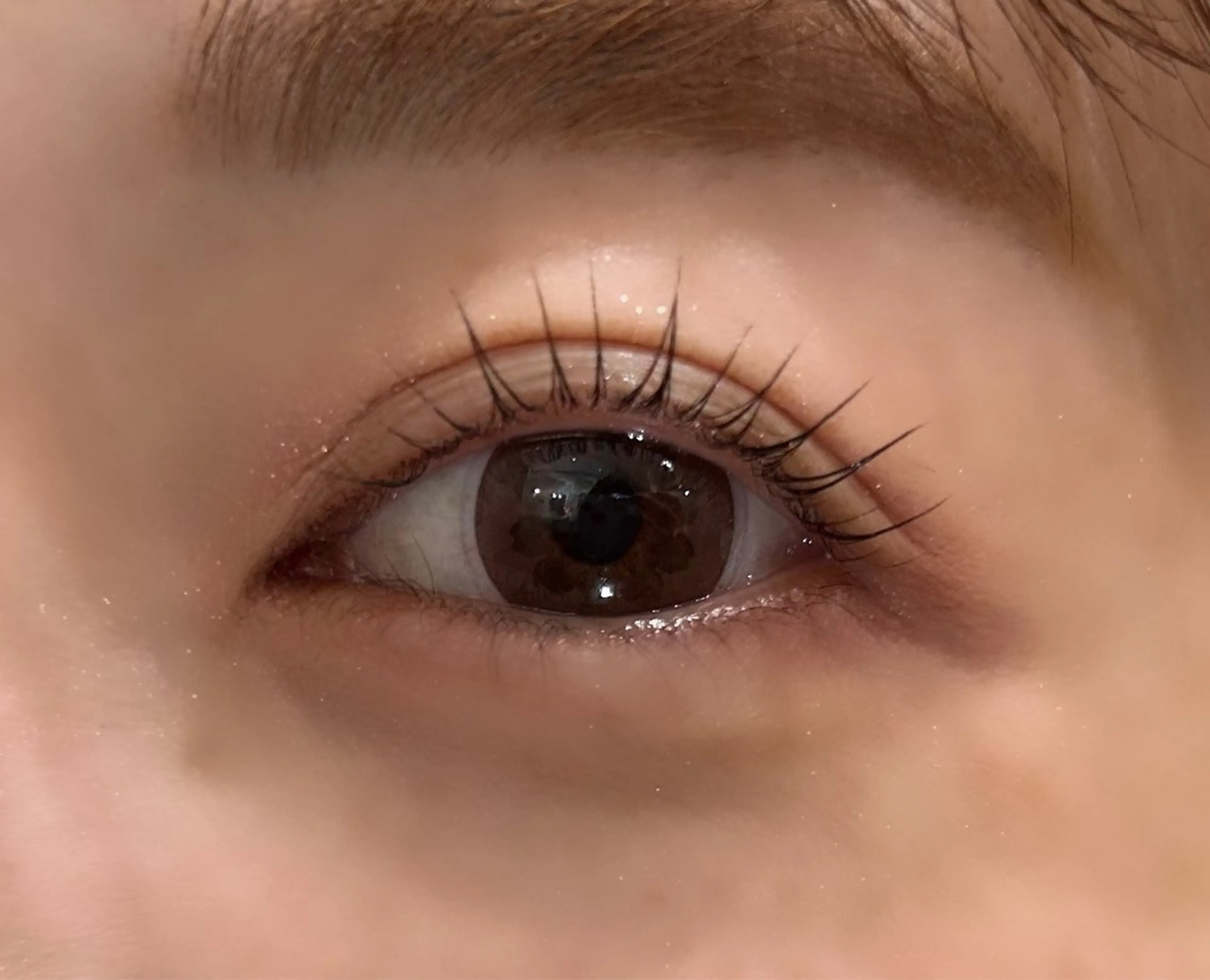 [まつ毛パーマ] コーティング仕上げの写真