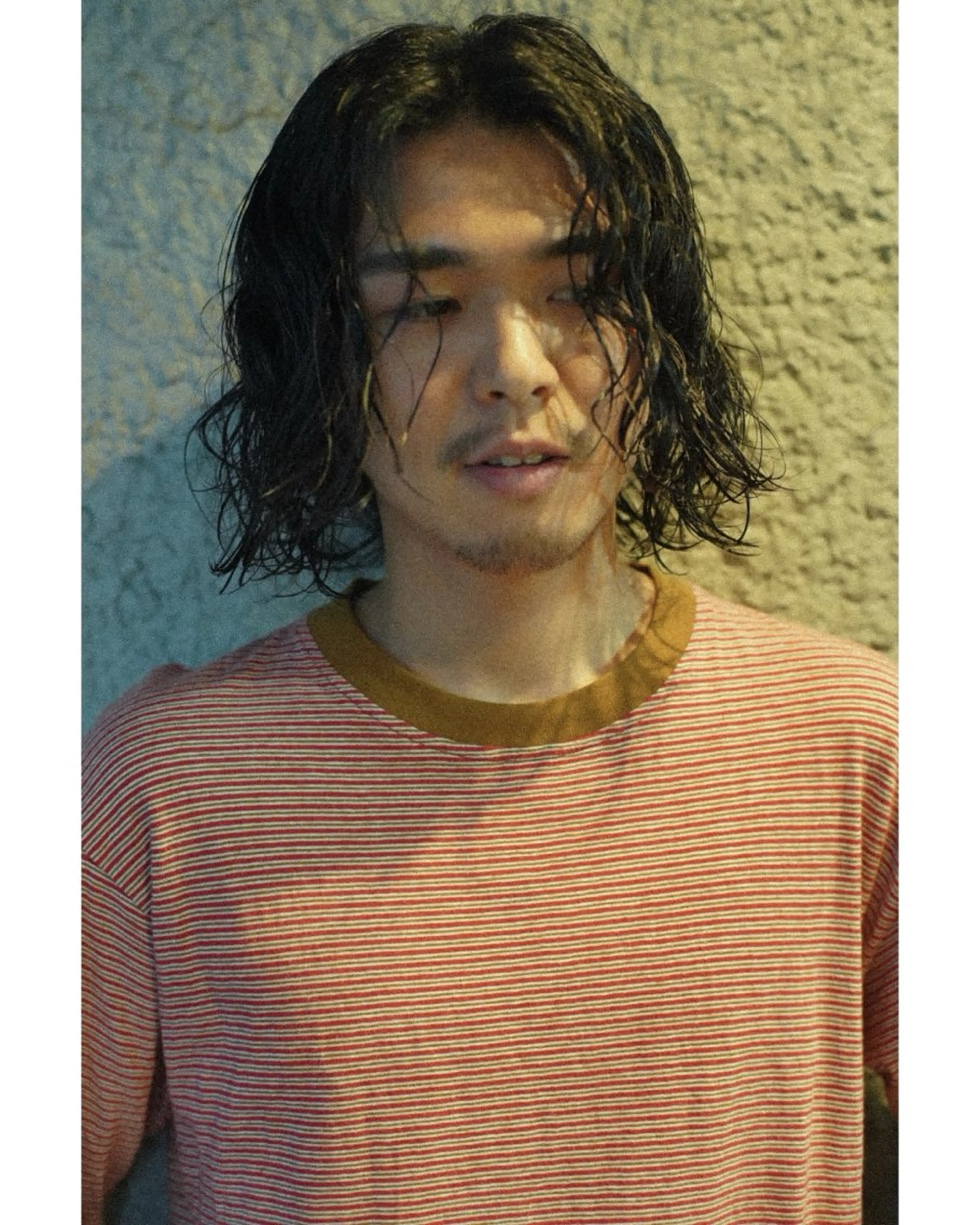 メンズ センターパート マッシュ メンズパーマ メンズショート スパイキーショート カット パーマ 🔥ショート特化 masaki🔥のヘアスタイル