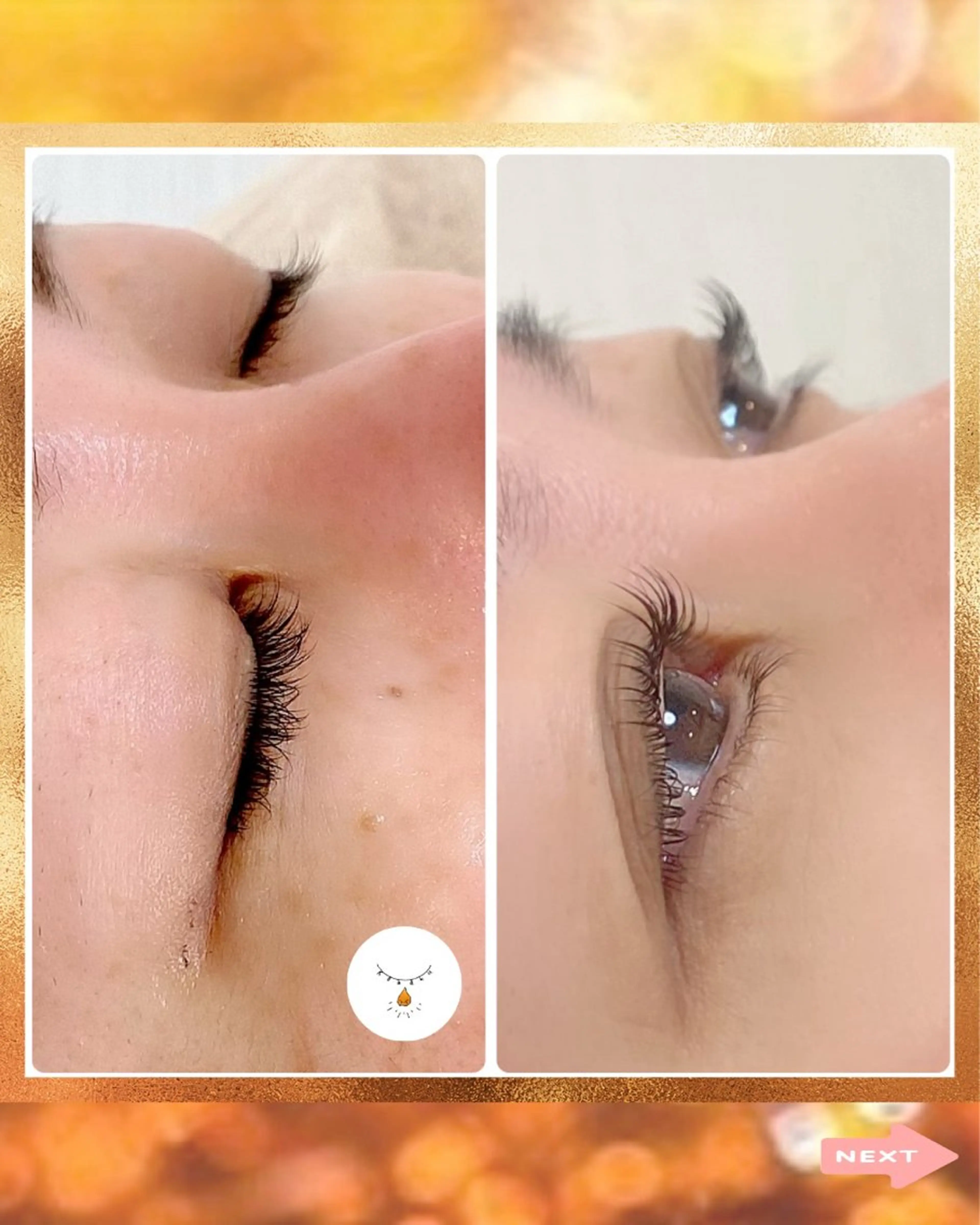 マツエク・マツパ マツパ まつげ屋さん こはくのマツエク・マツパデザイン