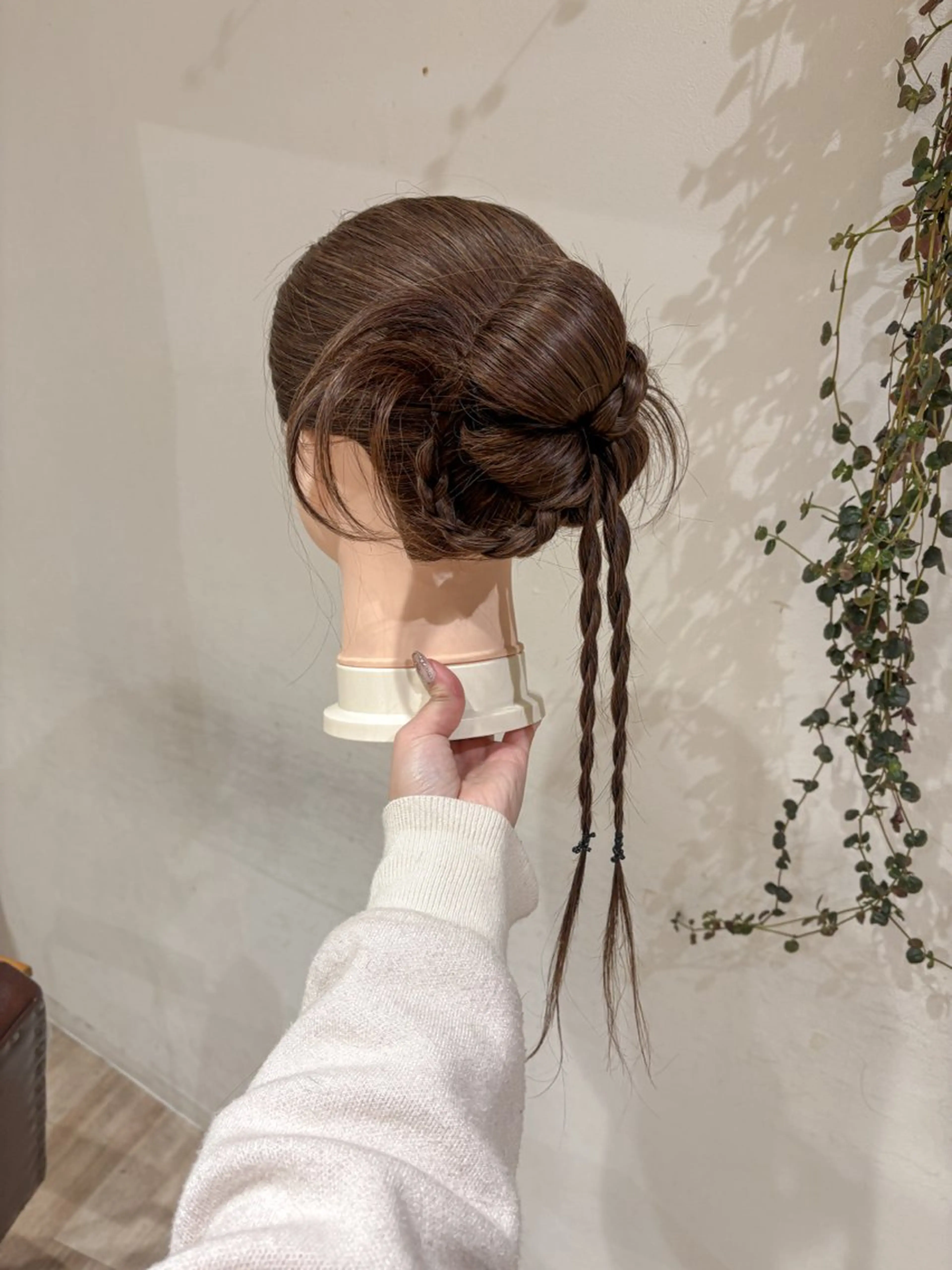 ヘアアレンジ ヘアセット cut／nail ▫️ｲﾁｶ🌻のネイルデザイン