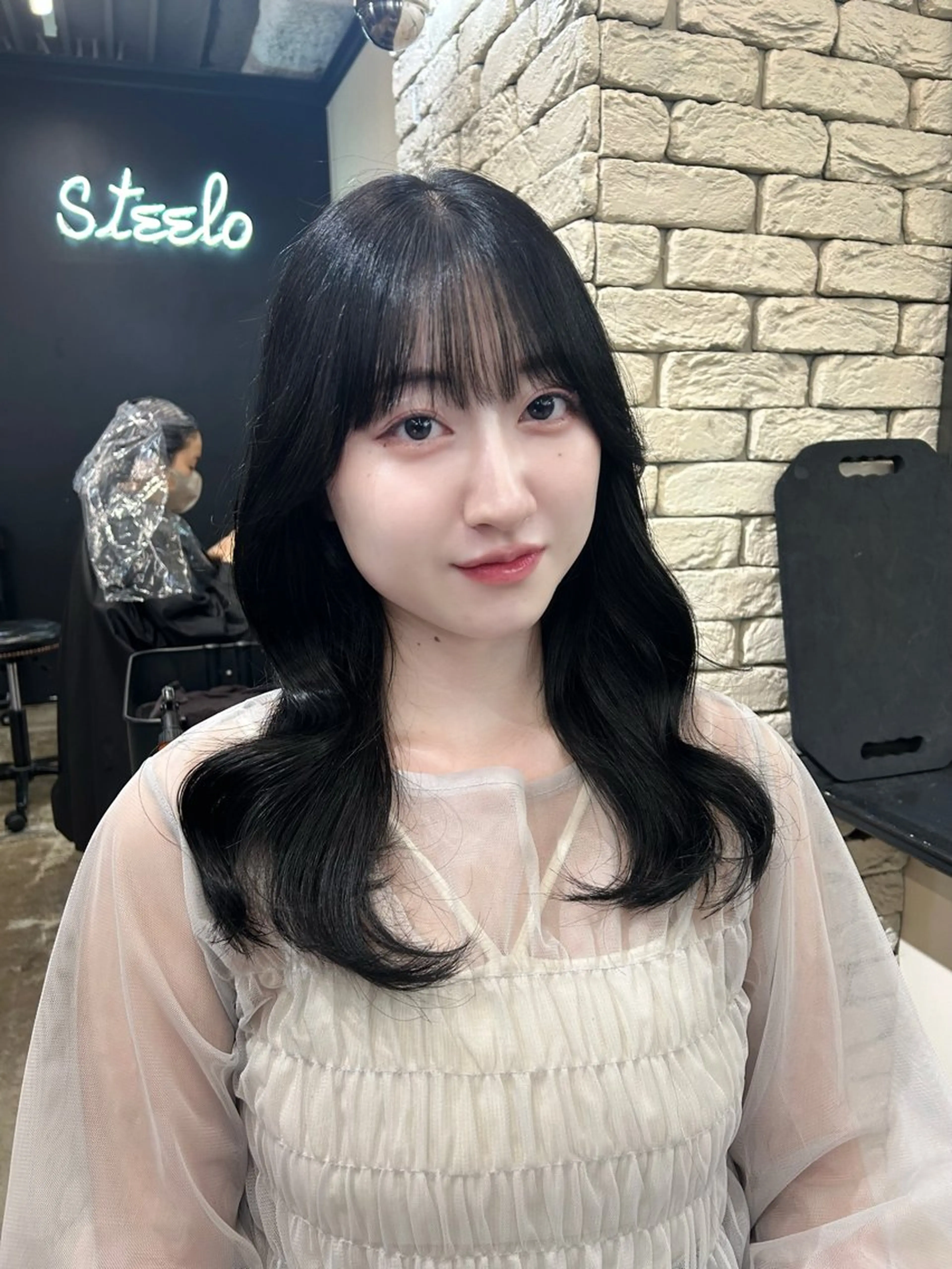 ロング カラー カット ヘアカラー トリートメント 地毛風艶カラー🌿 喜多夏海のヘアスタイル