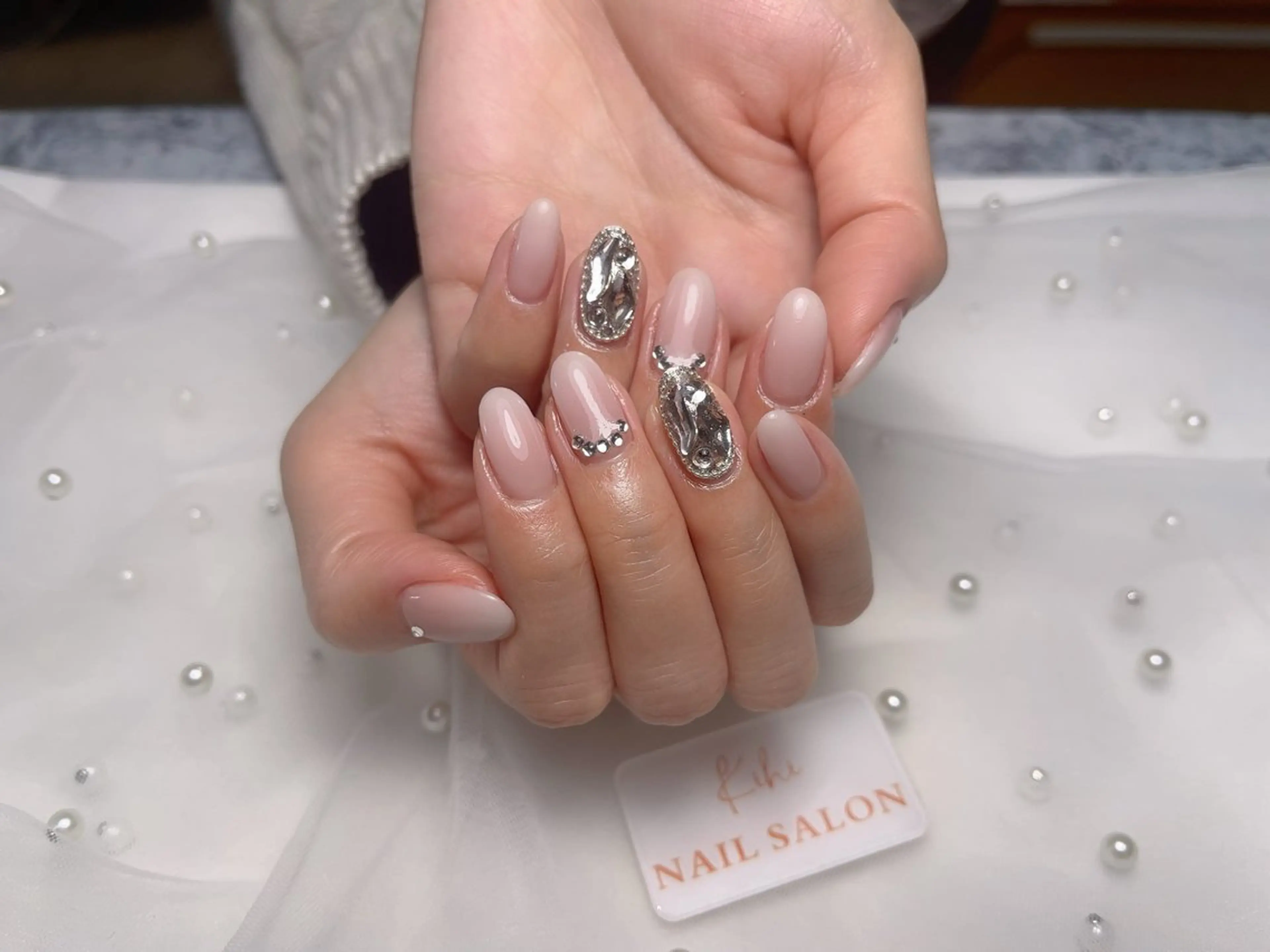 ネイル アートネイル フレンチネイル ジェルネイル グラデーション 韓国ネイル ハンドネイル 💕鈴木ユリ パラジェル/オフ無料のネイルデザイン