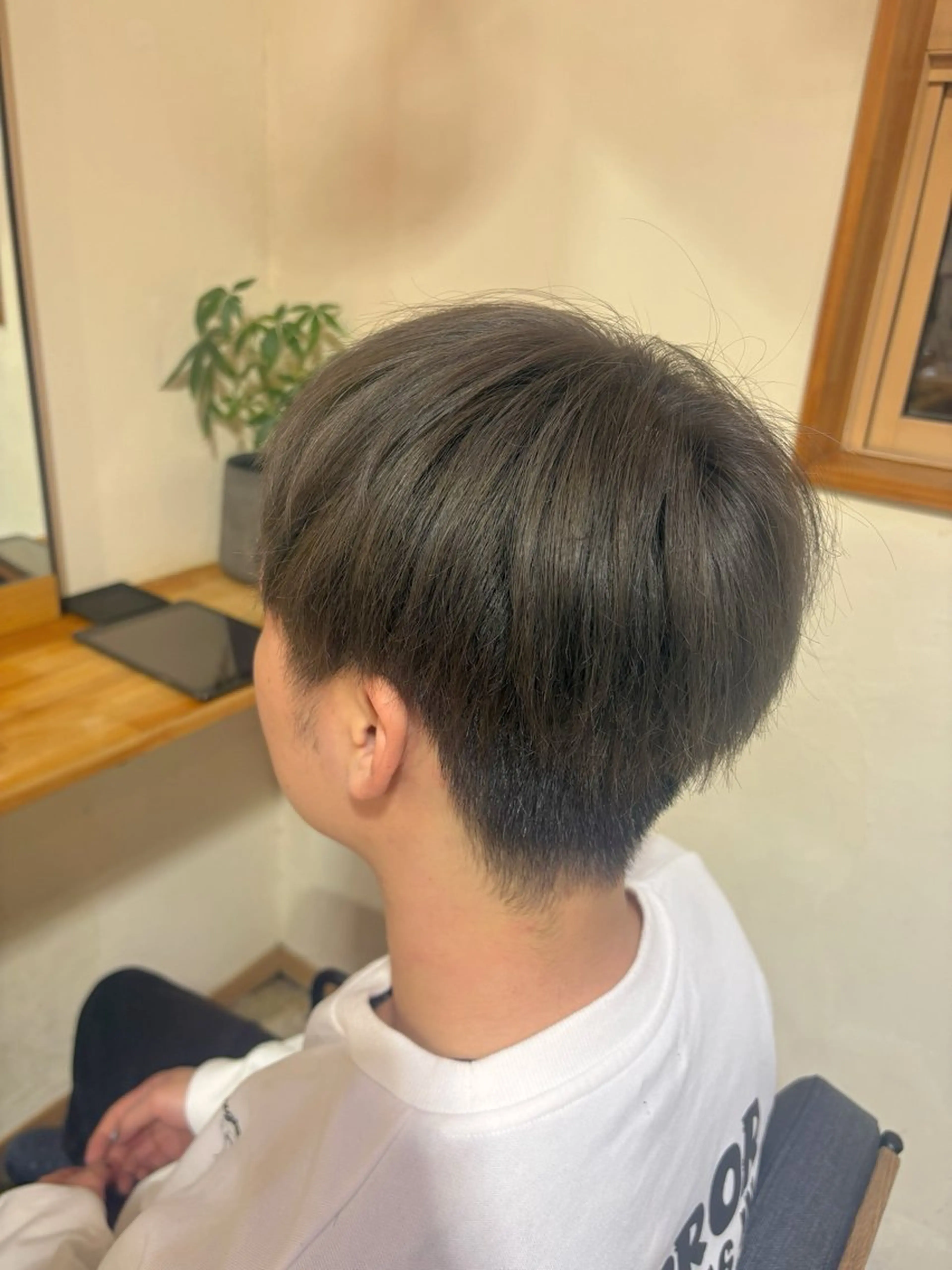 カラー メンズ 木崎 優来のヘアスタイル