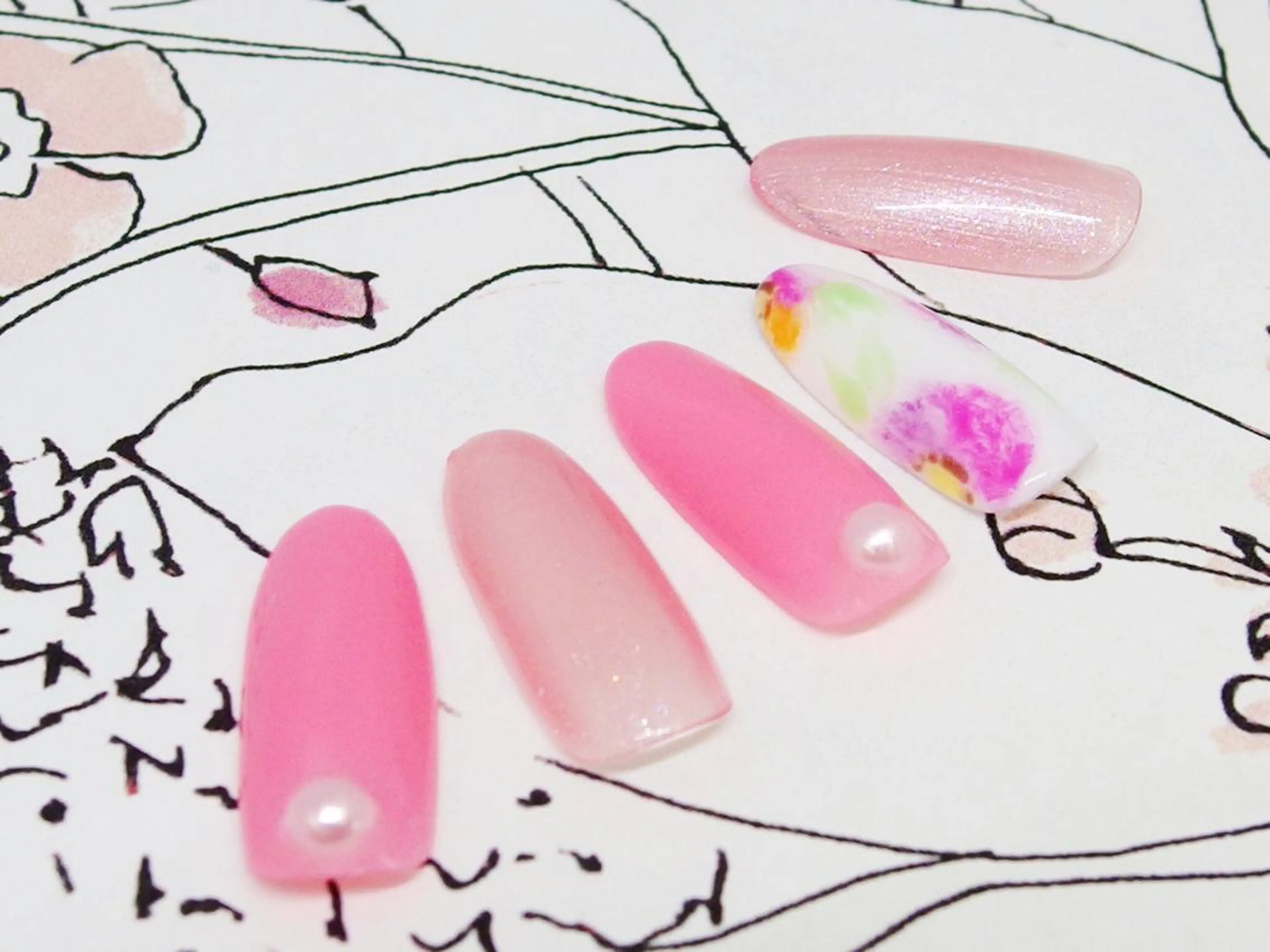 ネイル ティーエヌ 金山駅東口店のネイルデザイン