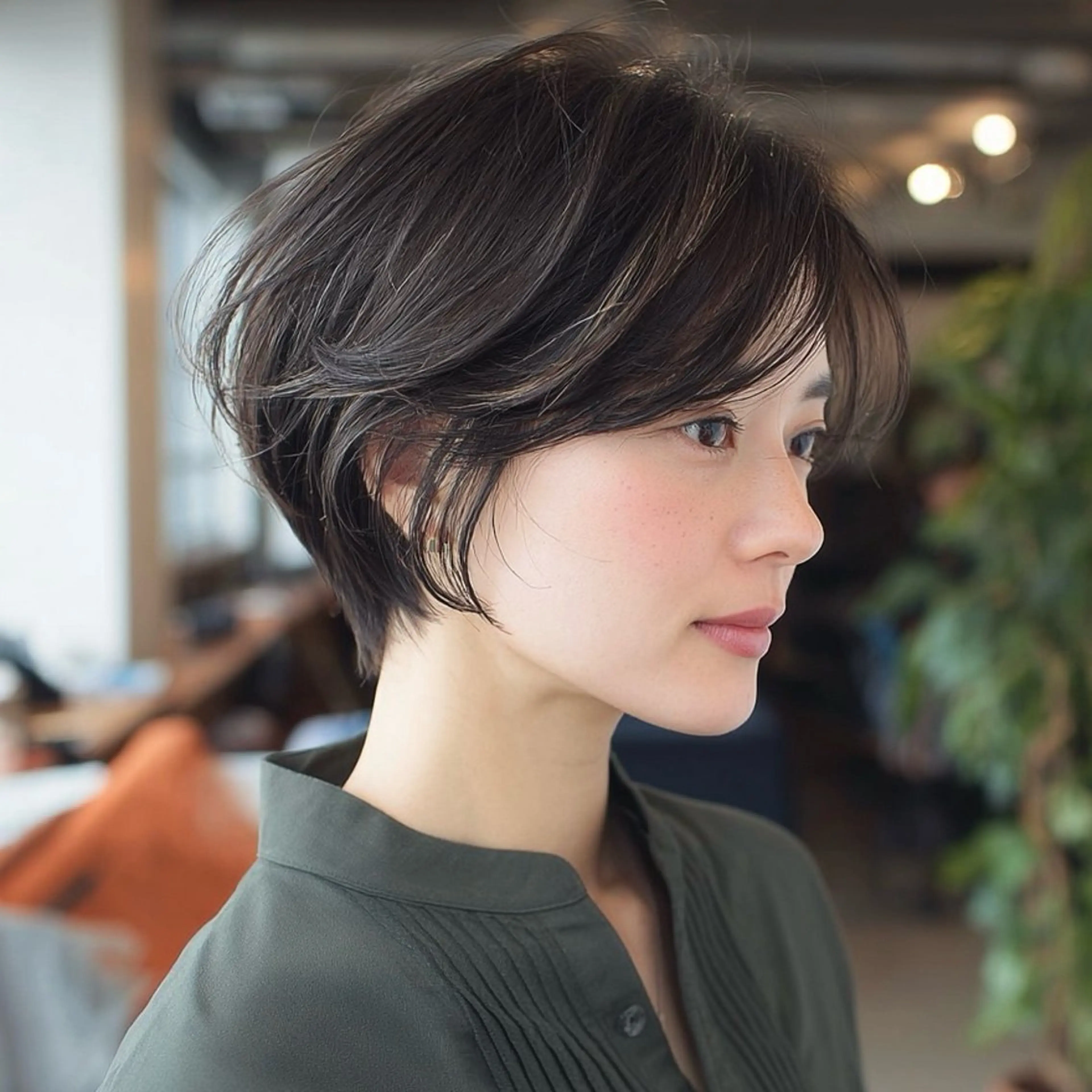 ショート カット ヘアカラー トリートメント ショート/脱白髪染め /鎌倉/コウスケのヘアスタイル