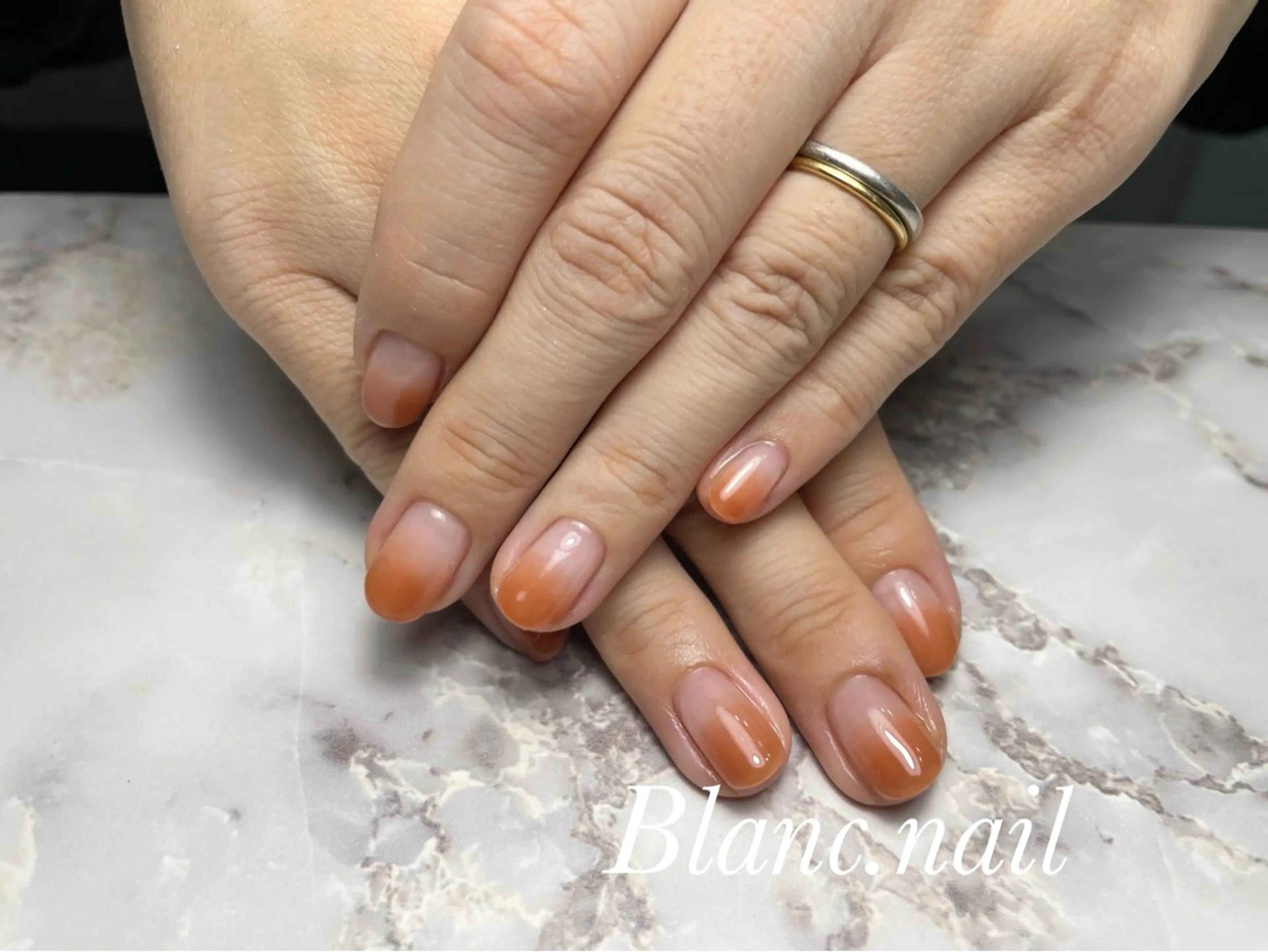 ネイル フラッシュネイル ジェルネイル グラデーション マグネットネイル ニュアンスネイル ハンドネイル BLANC.nail所属・BLANC.nail yuuのネイルデザイン