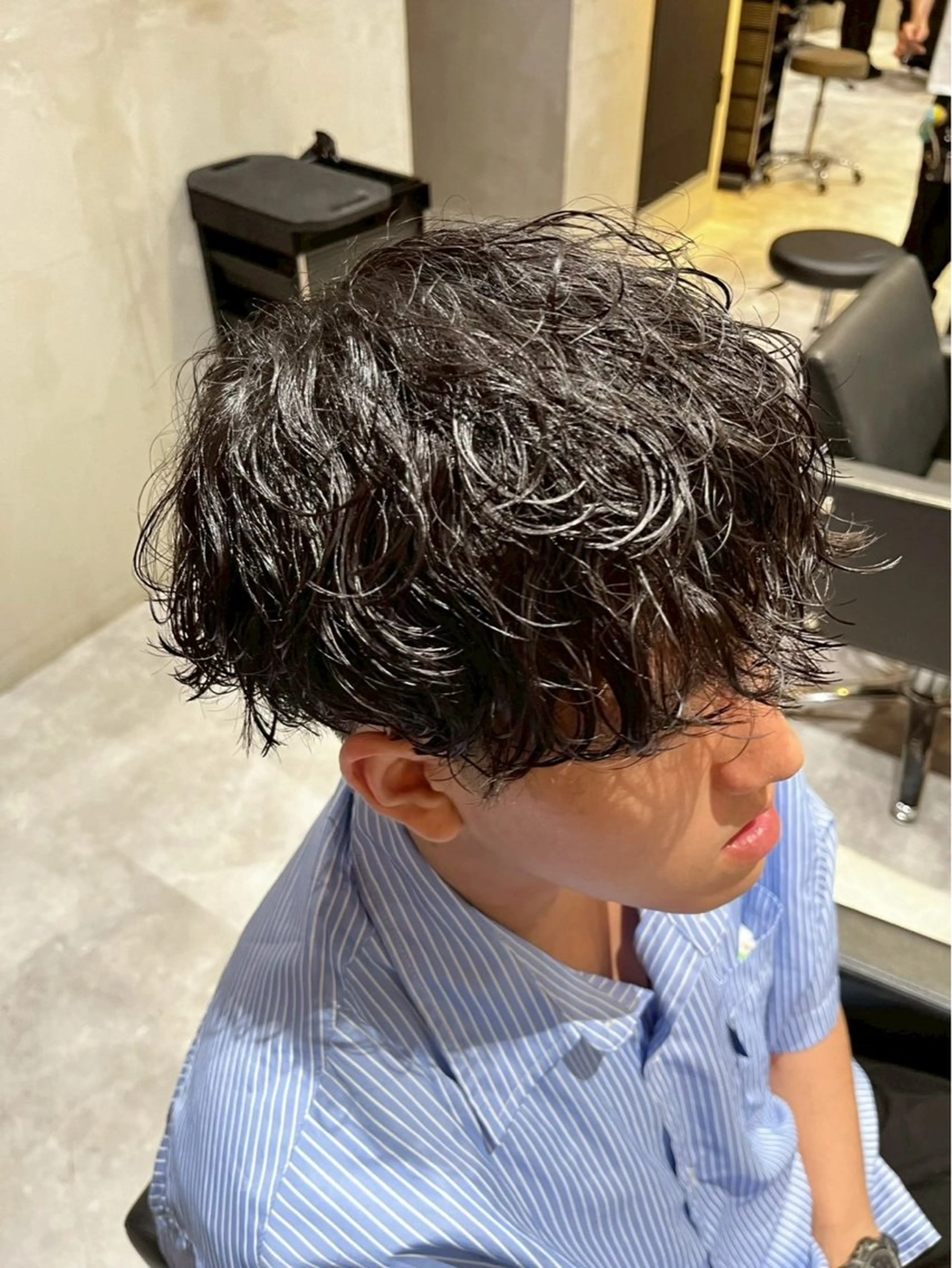 パーマ メンズ メンズカット パーマ特化 清士郎のヘアスタイル
