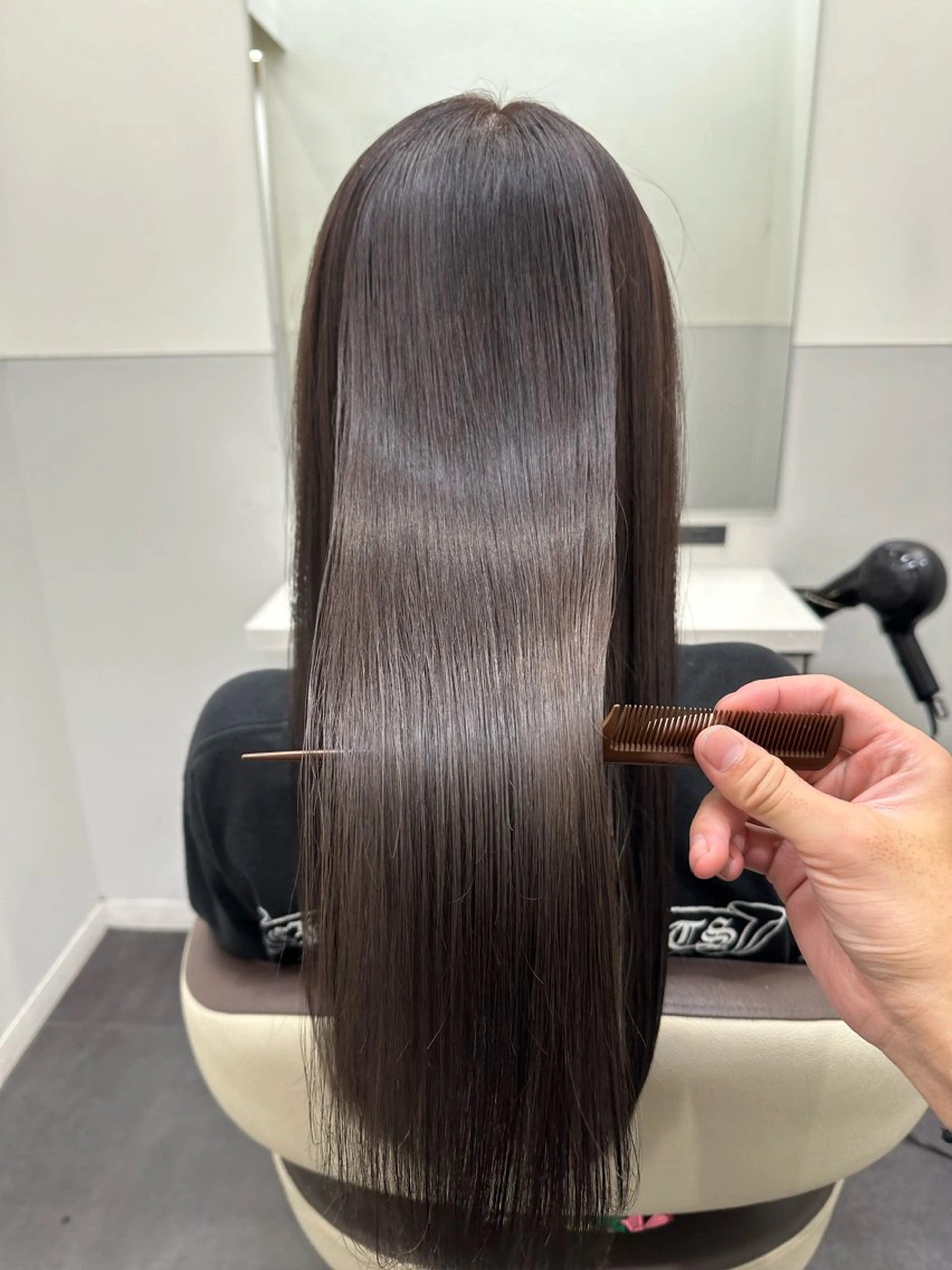 ロング カラー 髪質改善 トリートメント 酸熱トリートメント カット ヘアカラー トリートメント 【美髪矯正 /髪質改善】RINのヘアスタイル